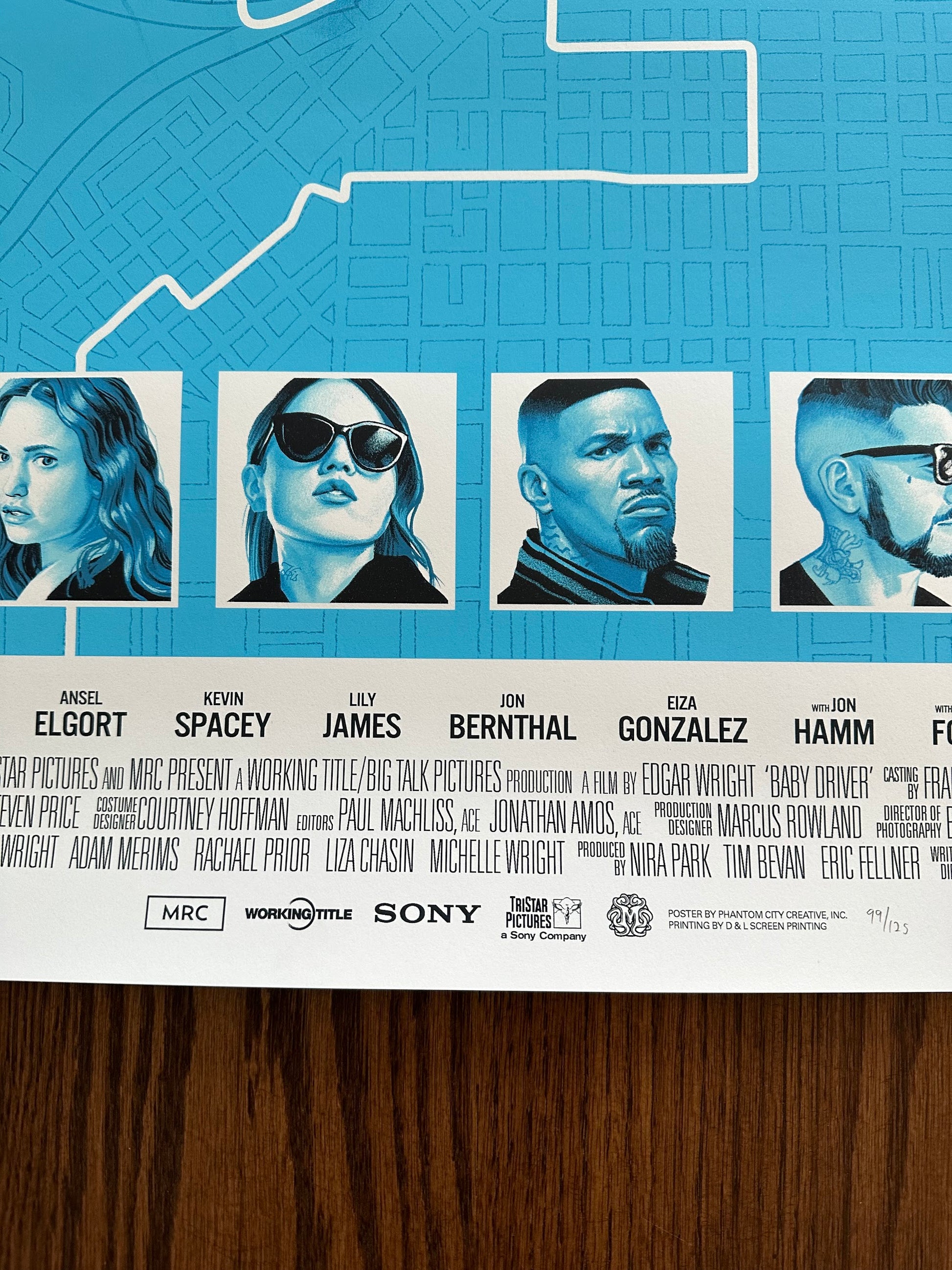Phantom City Creative – Baby Driver Variant, 24 x 36 in, poster, image 3