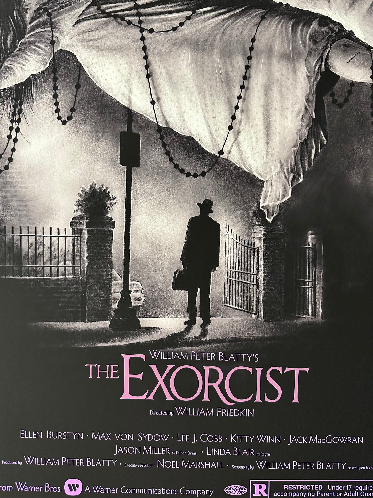 Andrew Rowland – The Exorcist, 24 x 36 in, poster, image 4