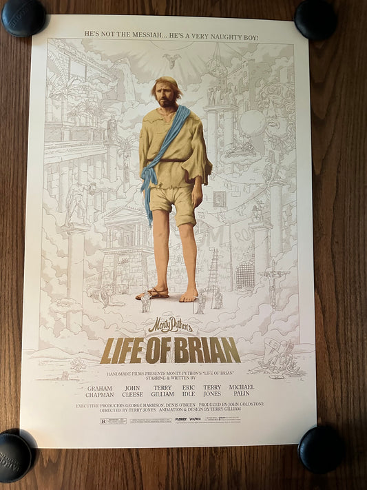 Florey – Life of Brian, 24 x 36 in, poster