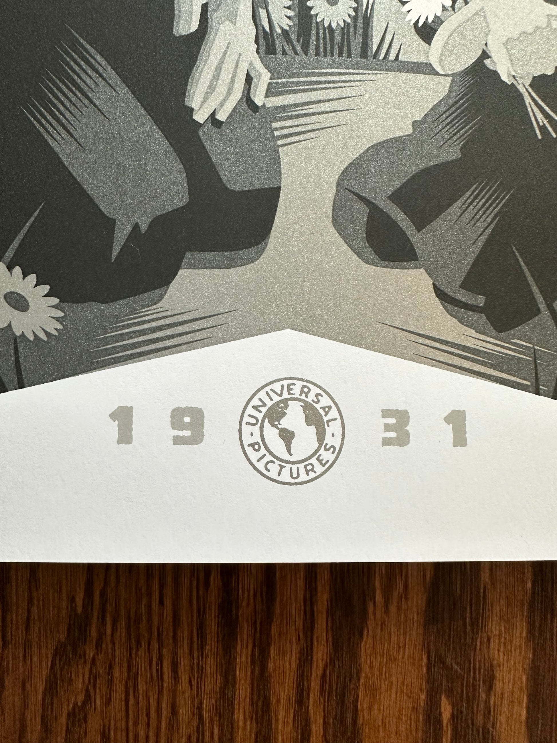 Tom Whalen – Frankenstein Variant, 12 x 36 in, art print, image 5