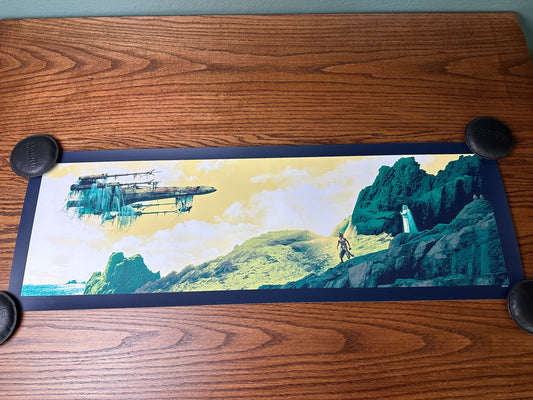 Mark Englert – The Destiny of a Jedi, 36 x 12 in, art print