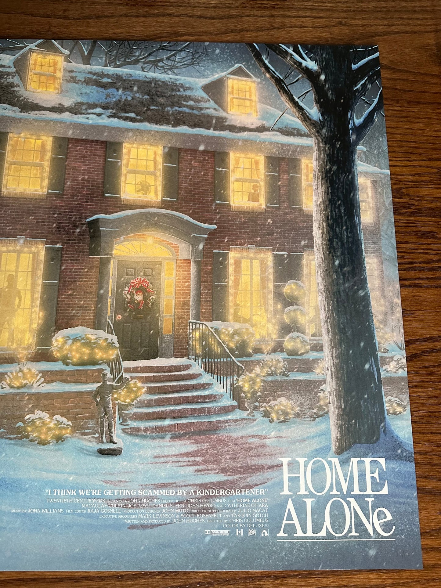 Kevin Wilson – Home Alone, 36 x 24 in, poster, image 2