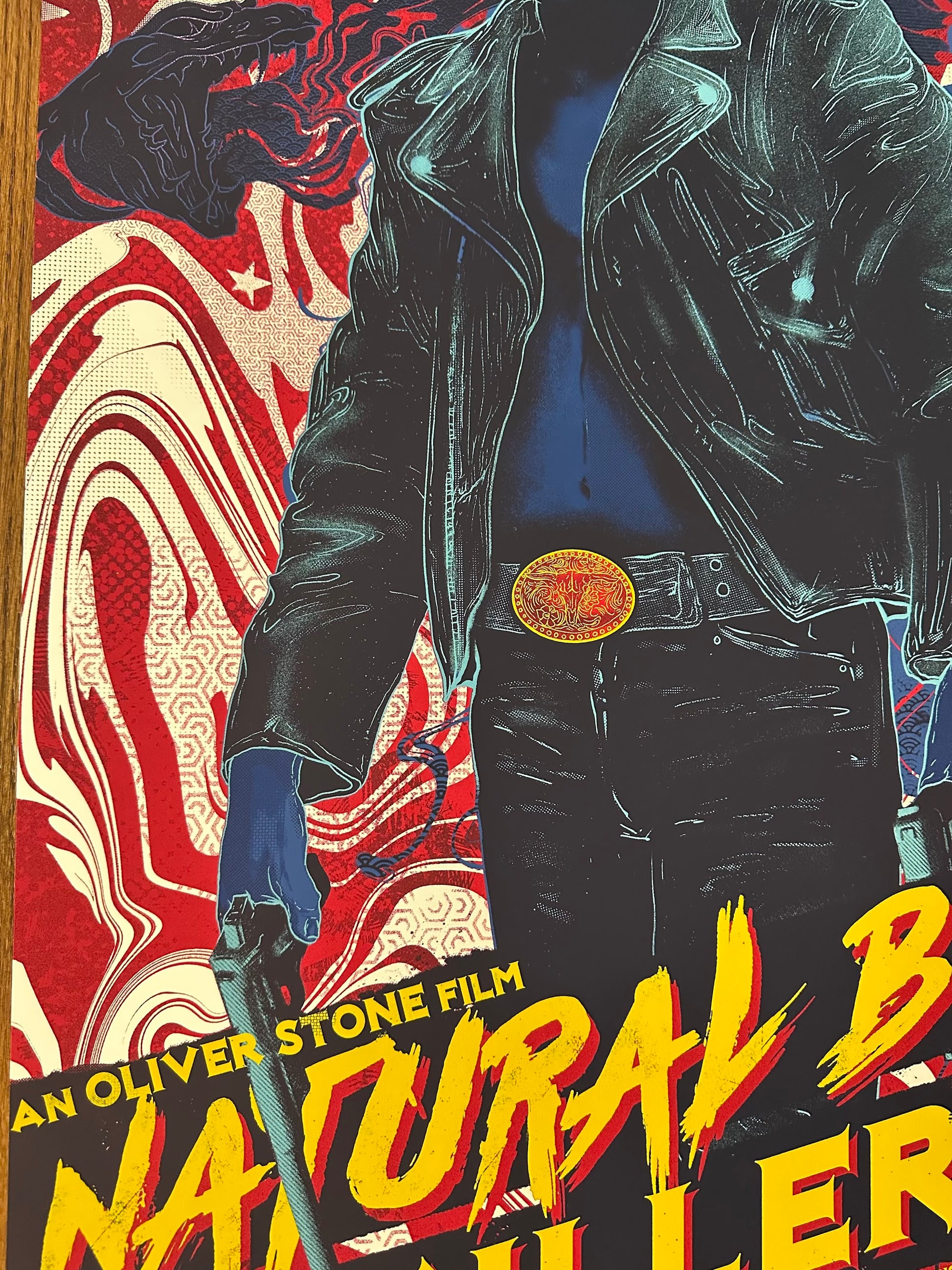 Nikita Kaun – Natural Born Killers, 24 x 36 in, poster, image 5