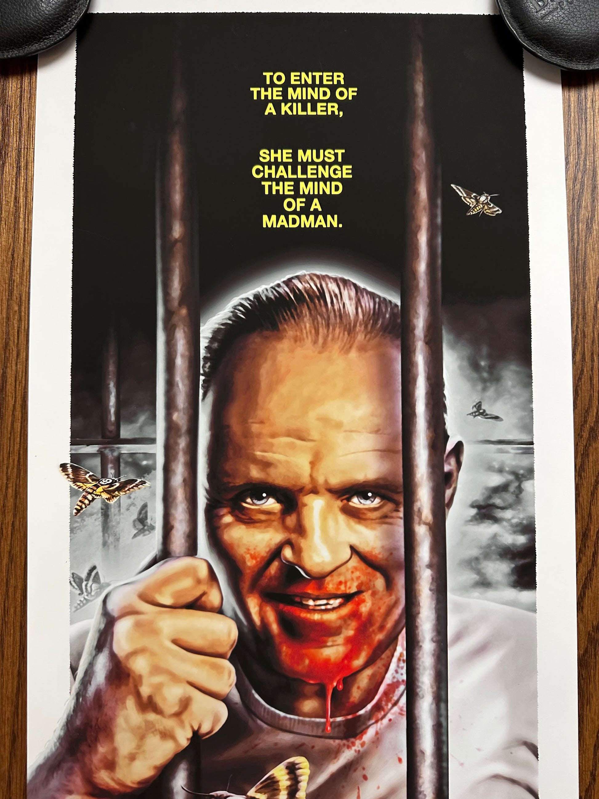 Justin Osbourn – Silence of the Lambs, 12 x 36 in, art print, image 2