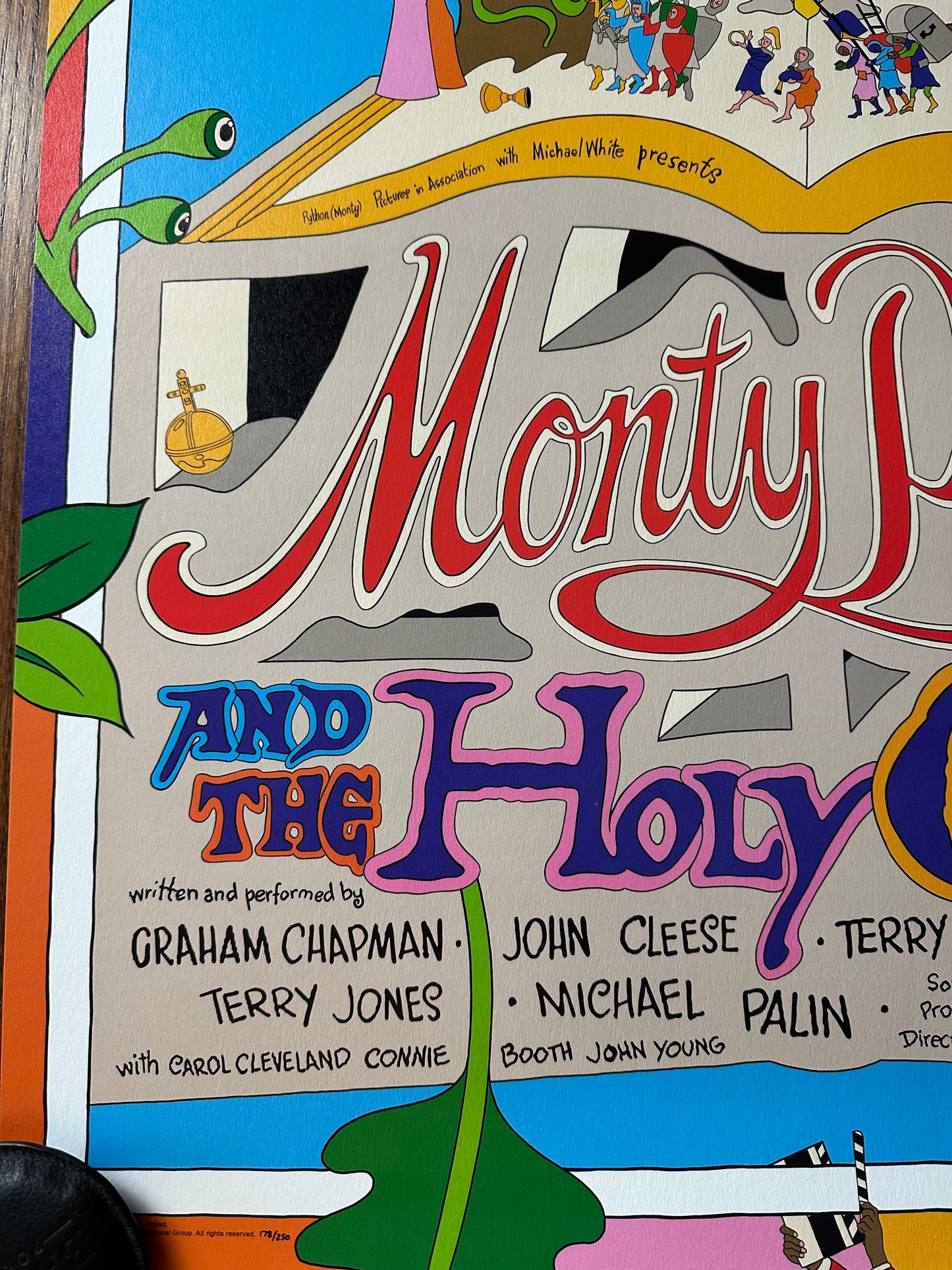 Murugiah – Monty Python & The Holy Grail, 24 x 36 in, poster, image 6