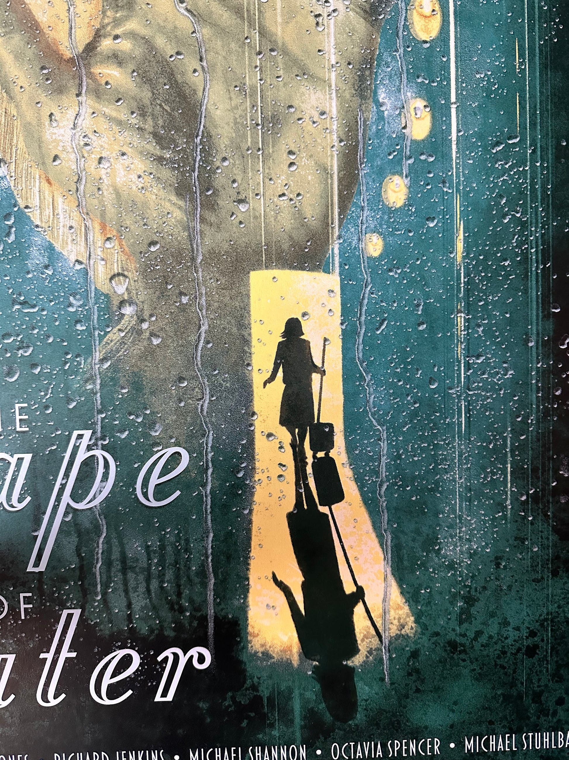 Andrew Swainson - The Shape of Water 24x36 movie poster - detail image 3