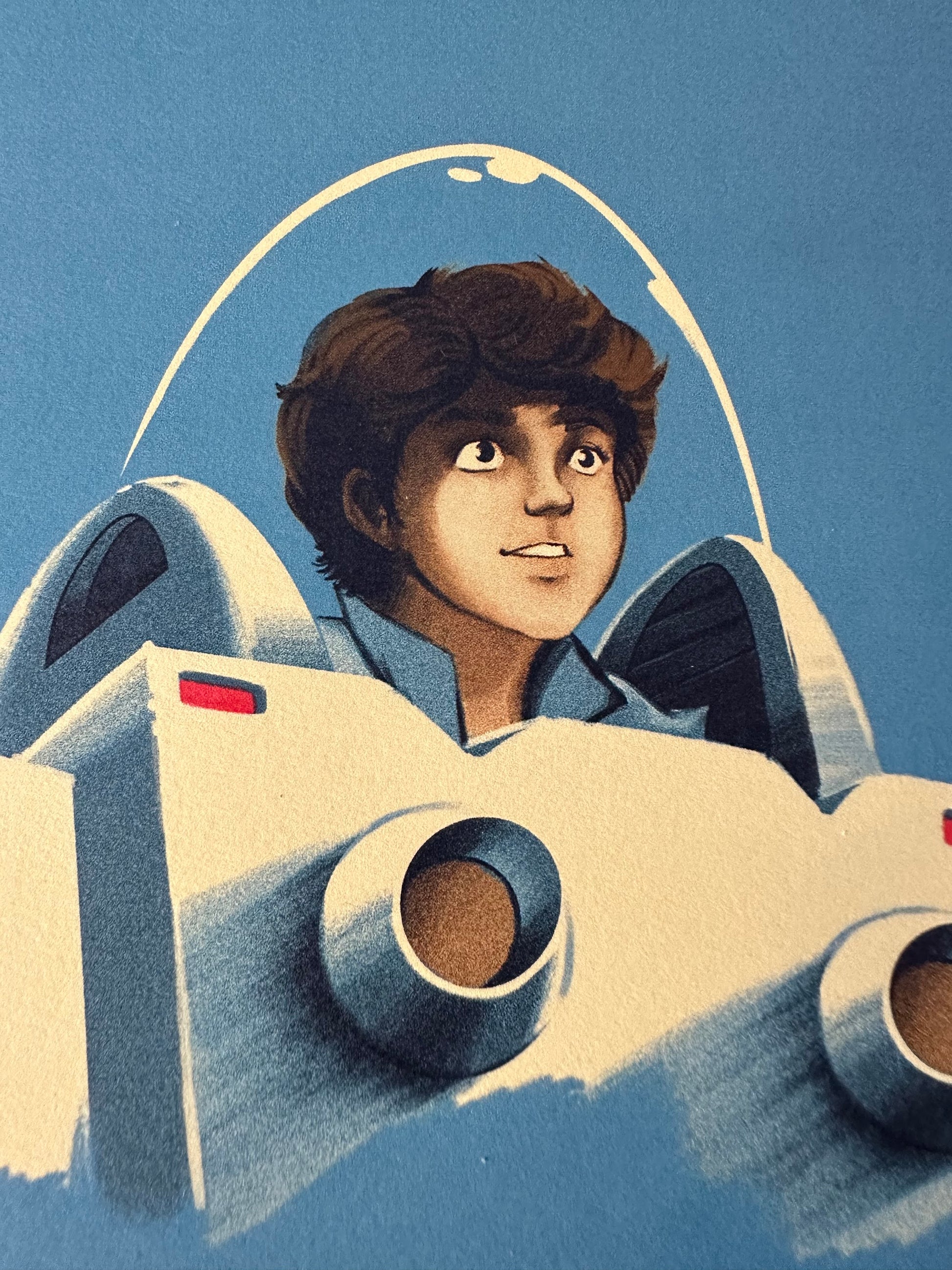 Matt Ferguson - Transformers Bot Shots Witwicky Portrait 8x8 art print - detail image 2