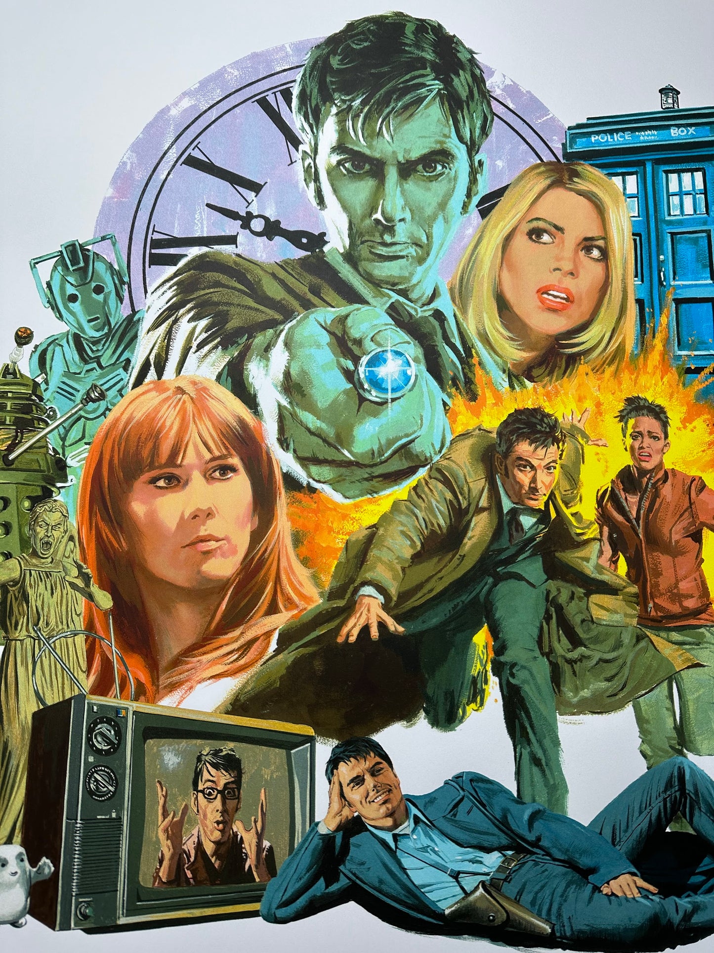 Paul Mann – Doctor Who, 24 x 36 in, poster, image 2