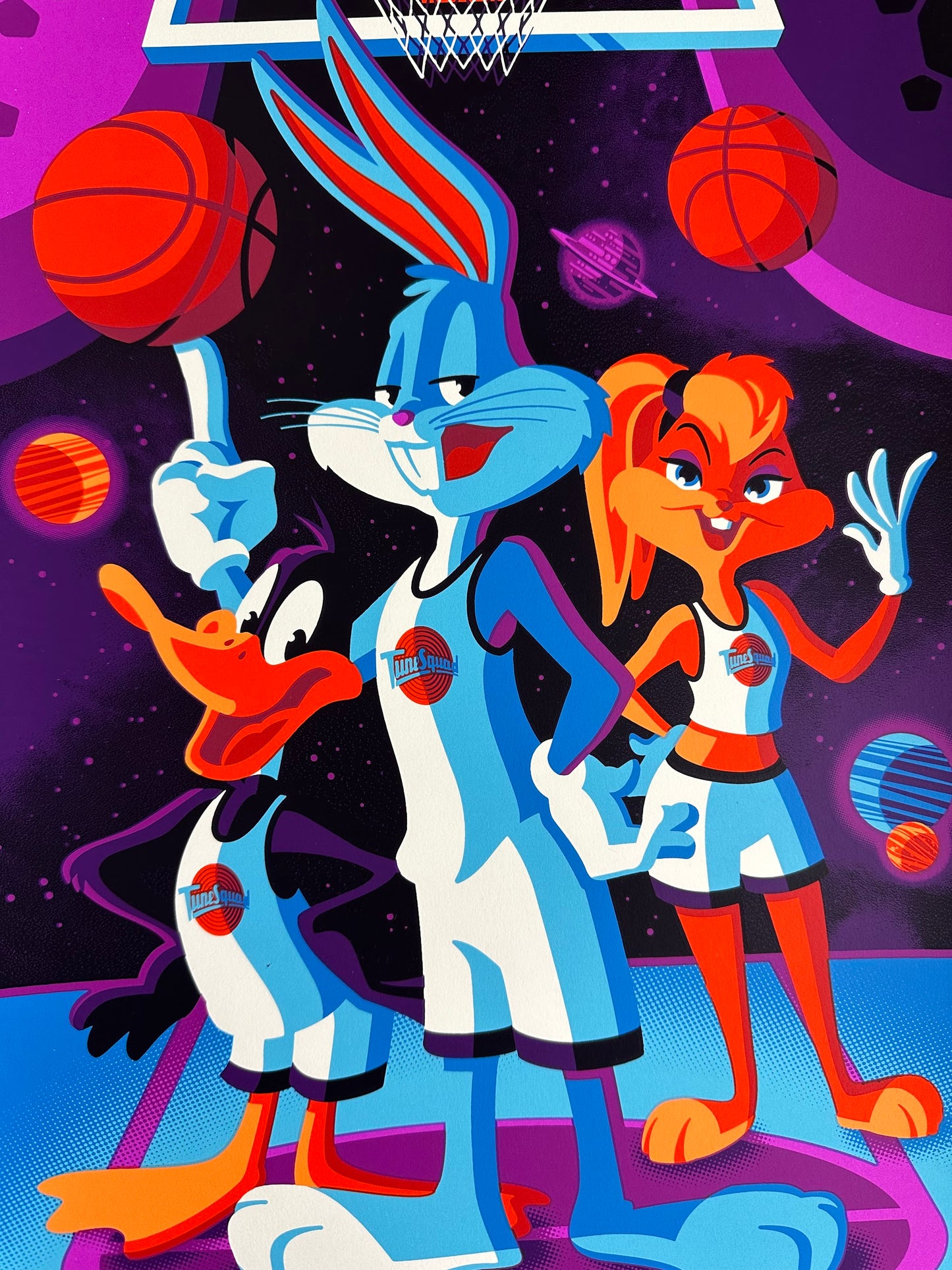 Tom Whalen – Space Jam A New Legacy, 12 x 36 in, art print, image 4