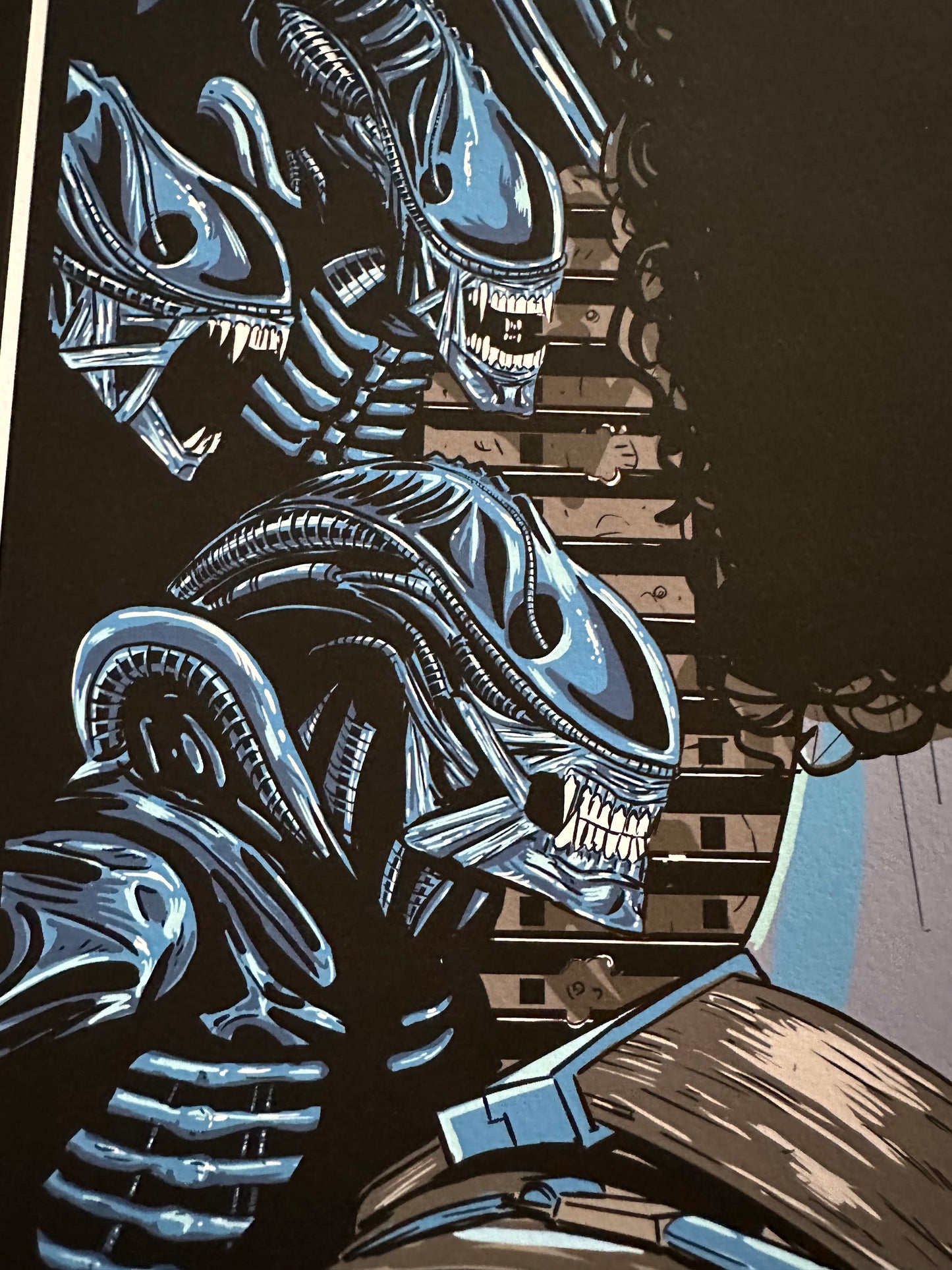 Aaron Haynes – Aliens, 24 x 36 in, poster, image 5