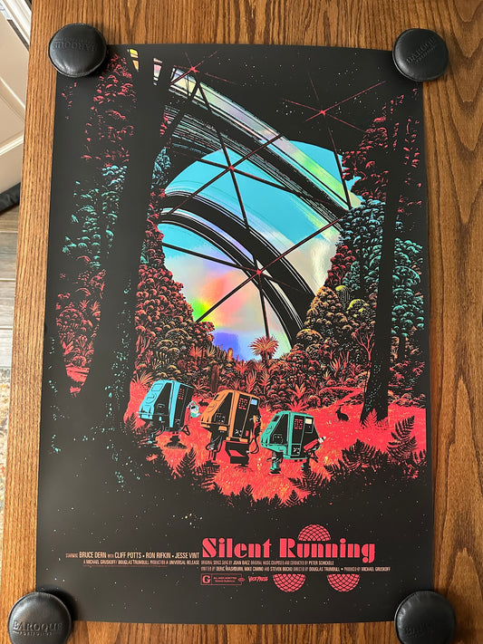 Raid71 – Silent Running Foil Variant, 24 x 36 in, poster