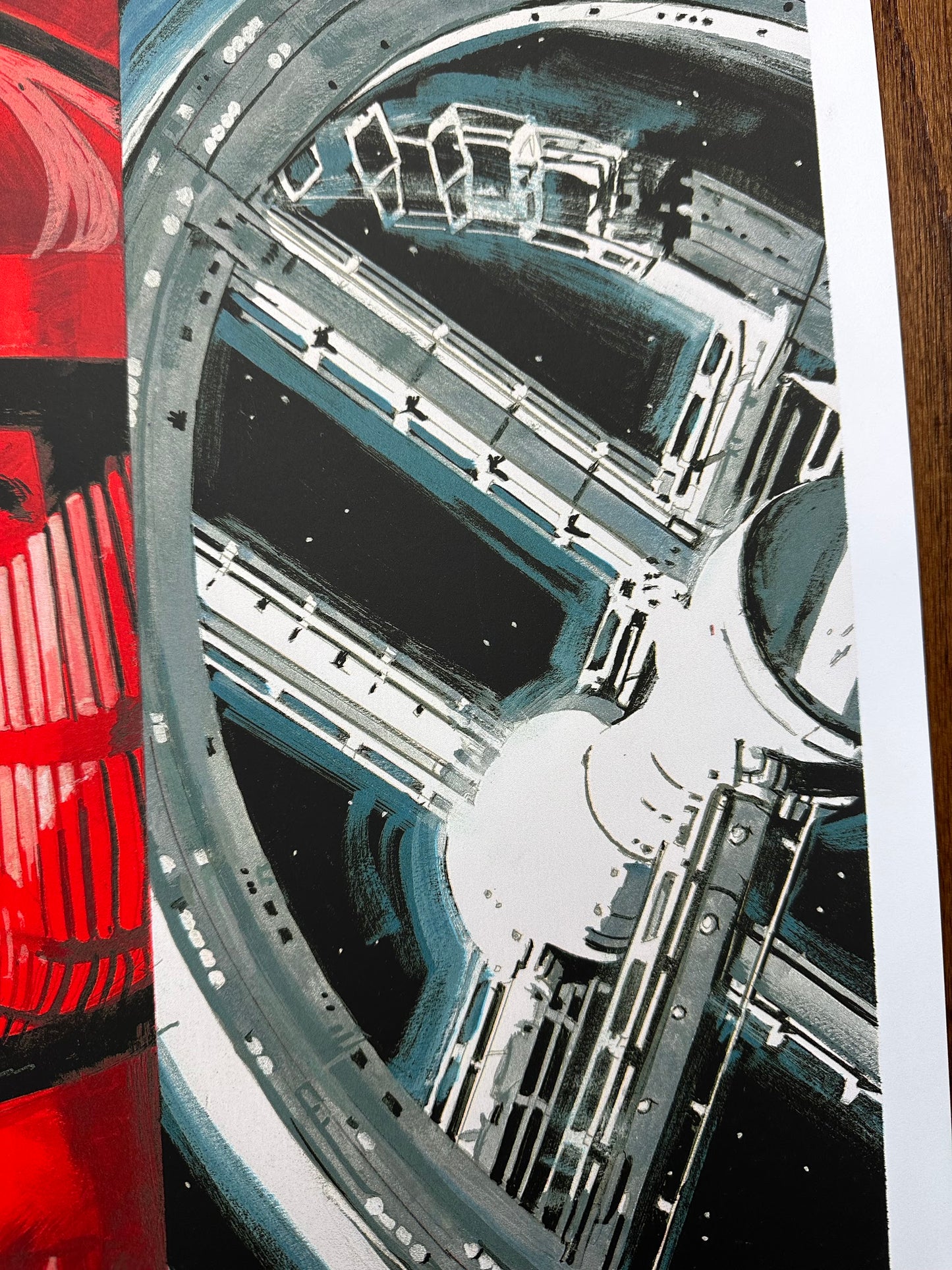 Paul Mann – 2001 A Space Odyssey, 24 x 36 in, poster, image 3