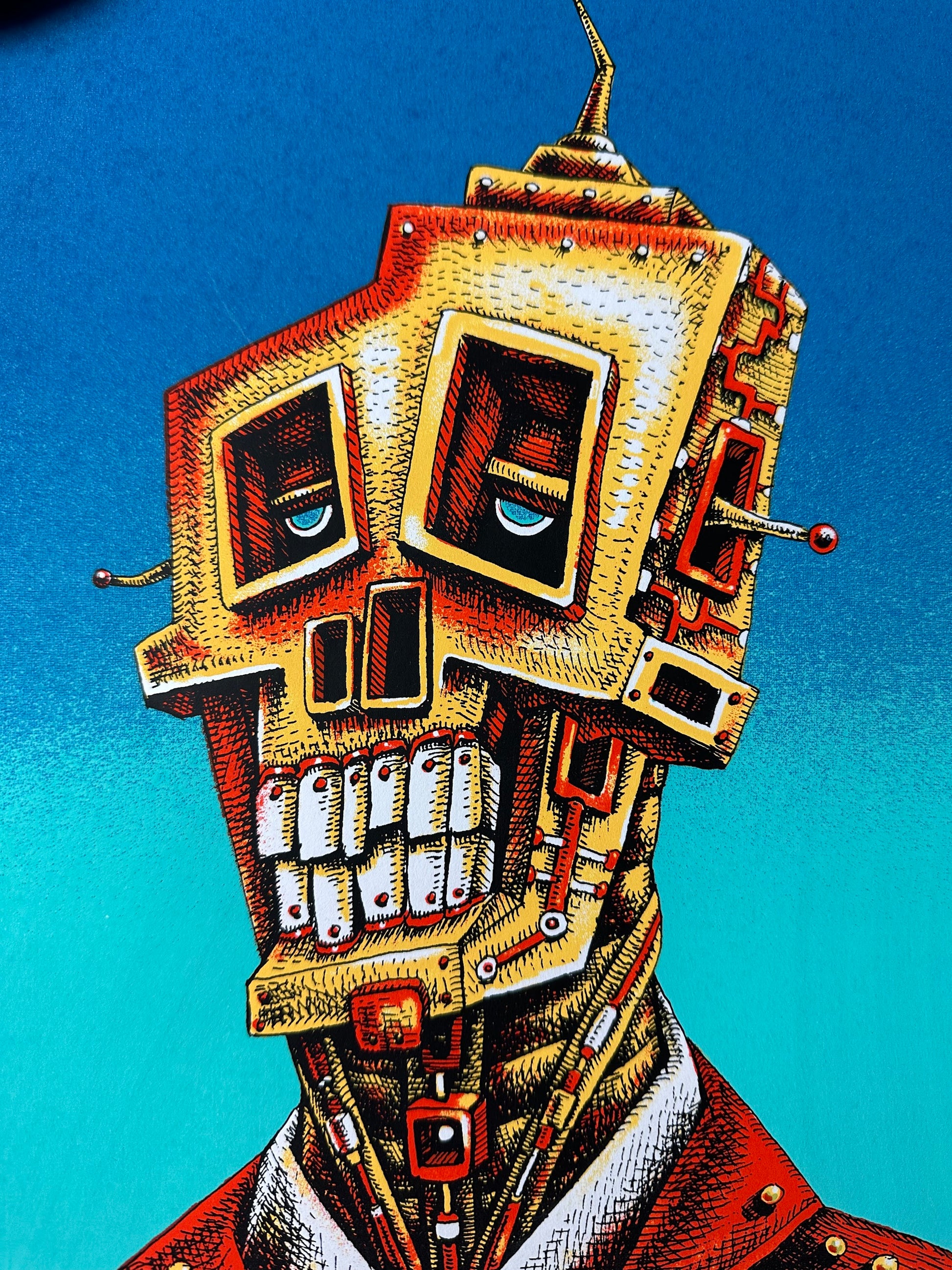 Emek – Ol Storey-Eyes is Back, 12 x 16 in, art print, image 2