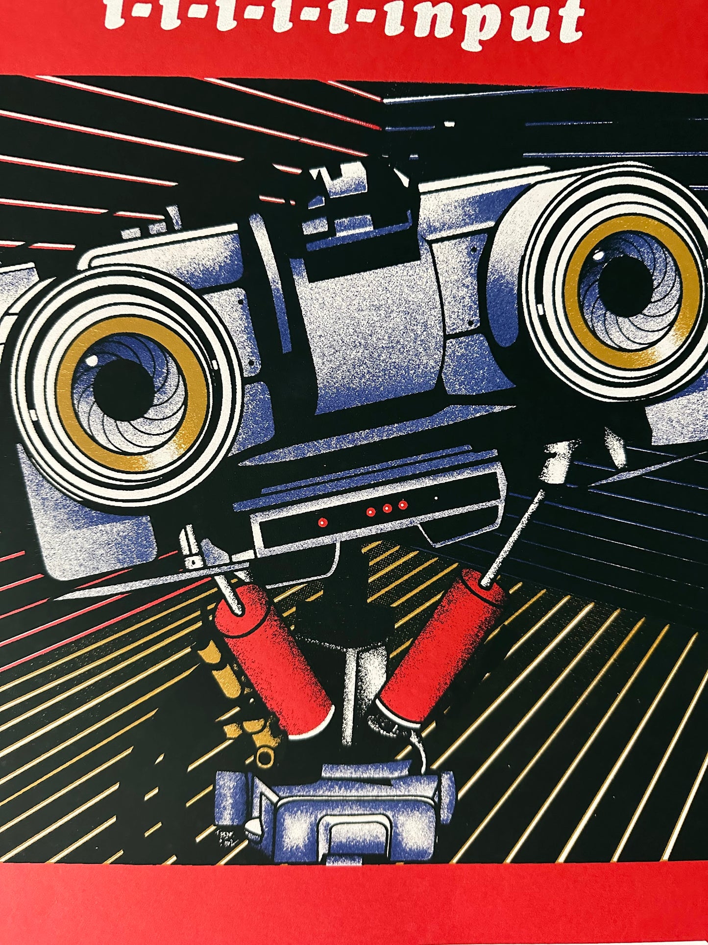 T-Bone & Ajax – Short Circuit Johnny 5 Coca Cola Ad, 19 x 25 in, art print, image 2