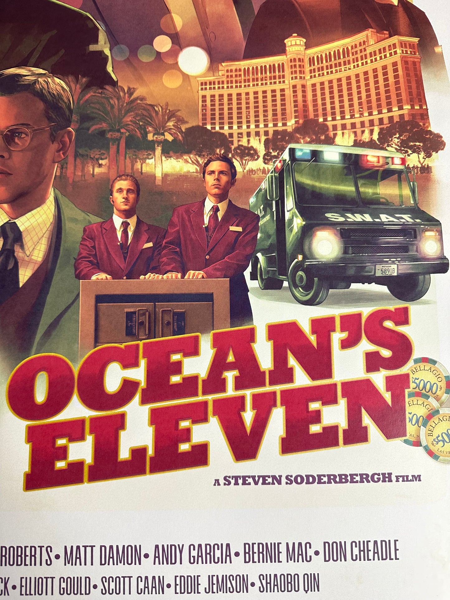 Aurelio Lorenzo – Oceans 11, 24 x 36 in, poster, image 2