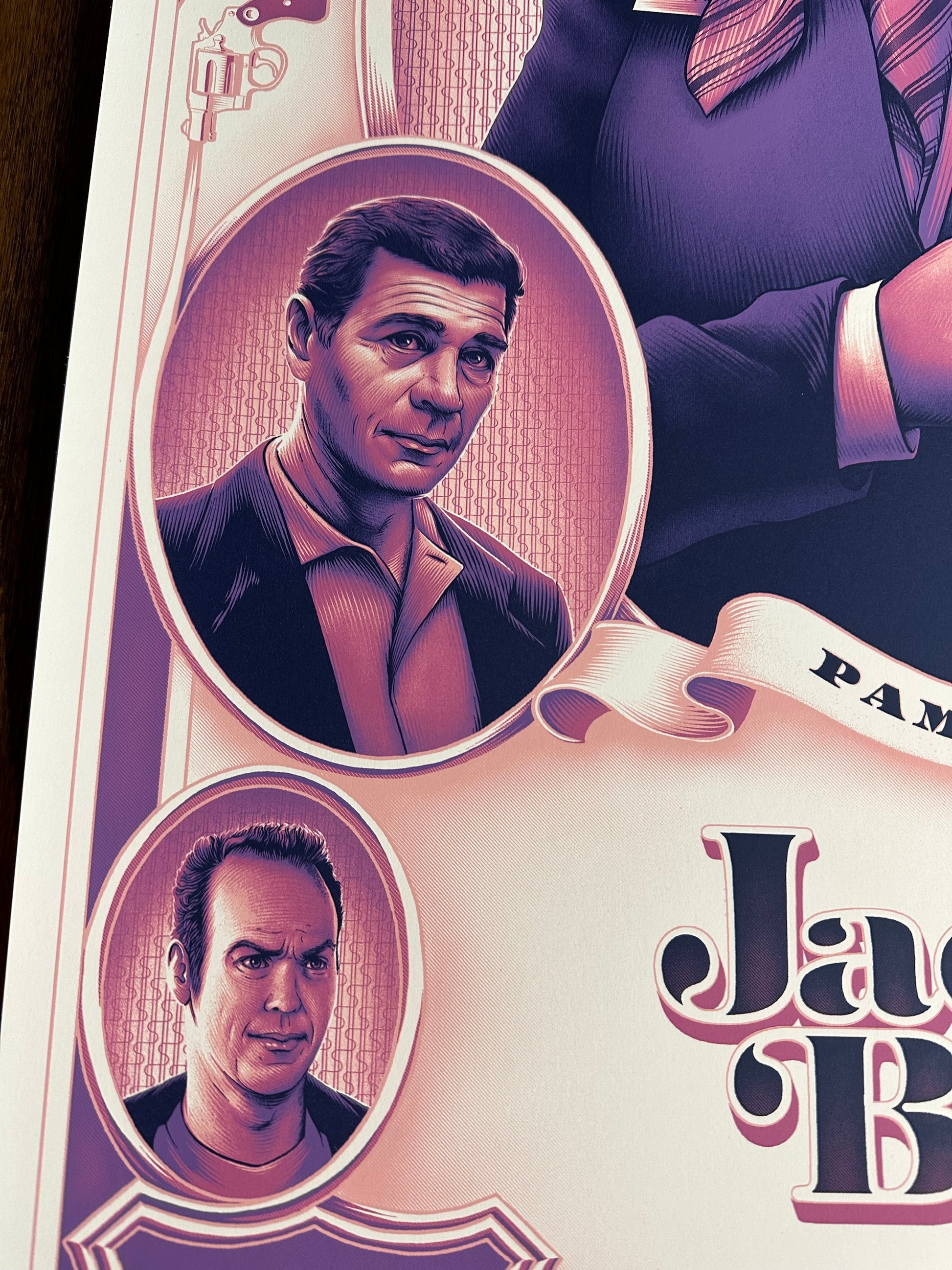 Daniel Castro Maia – Jackie Brown, 24 x 36 in, poster, image 4