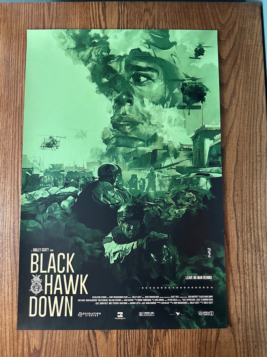 Chris Valentine - Black Hawk Down Night Vision Variant 24x36 movie poster