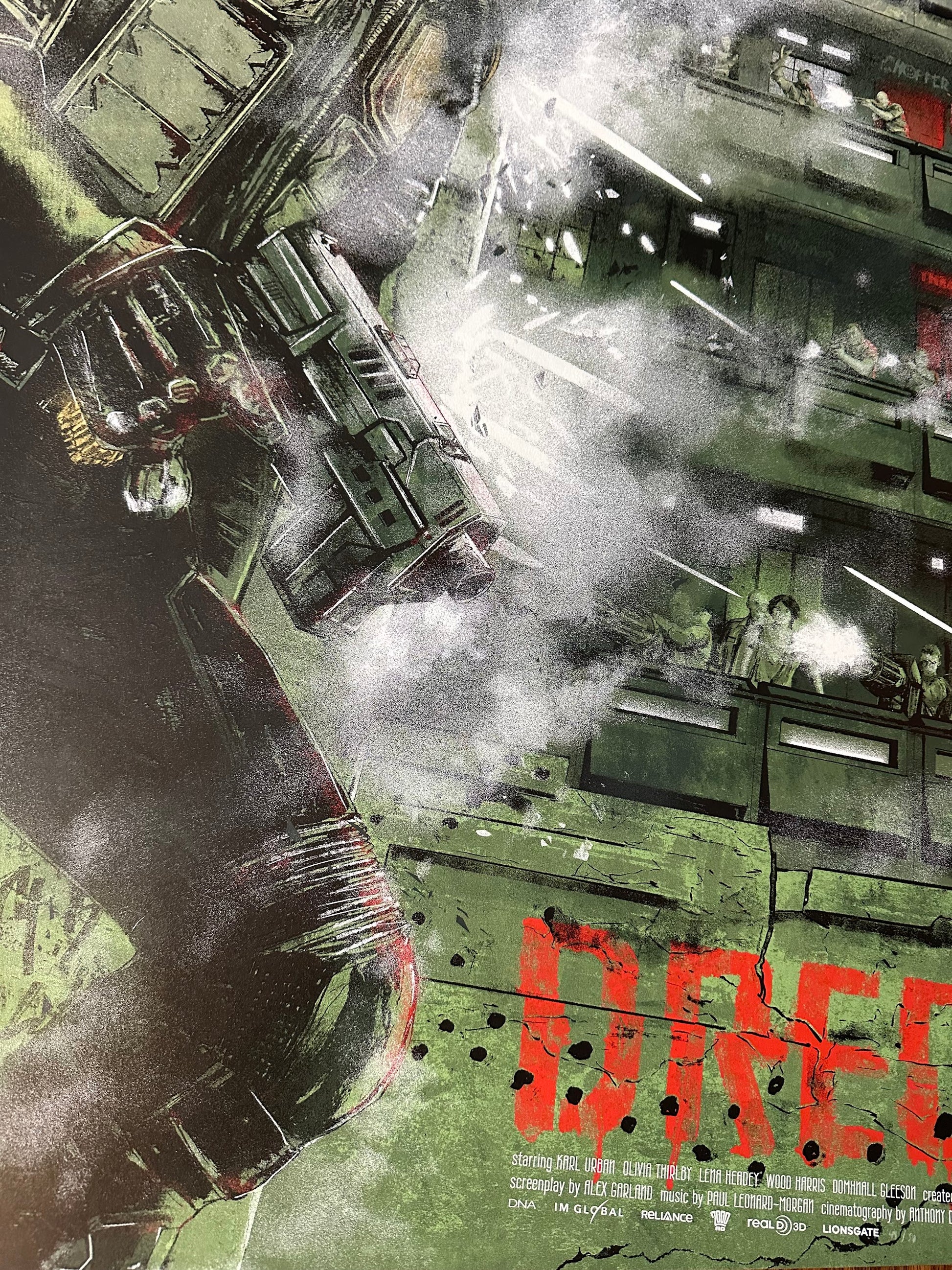 Ben Terdik – Dredd, 24 x 36 in, poster, image 5