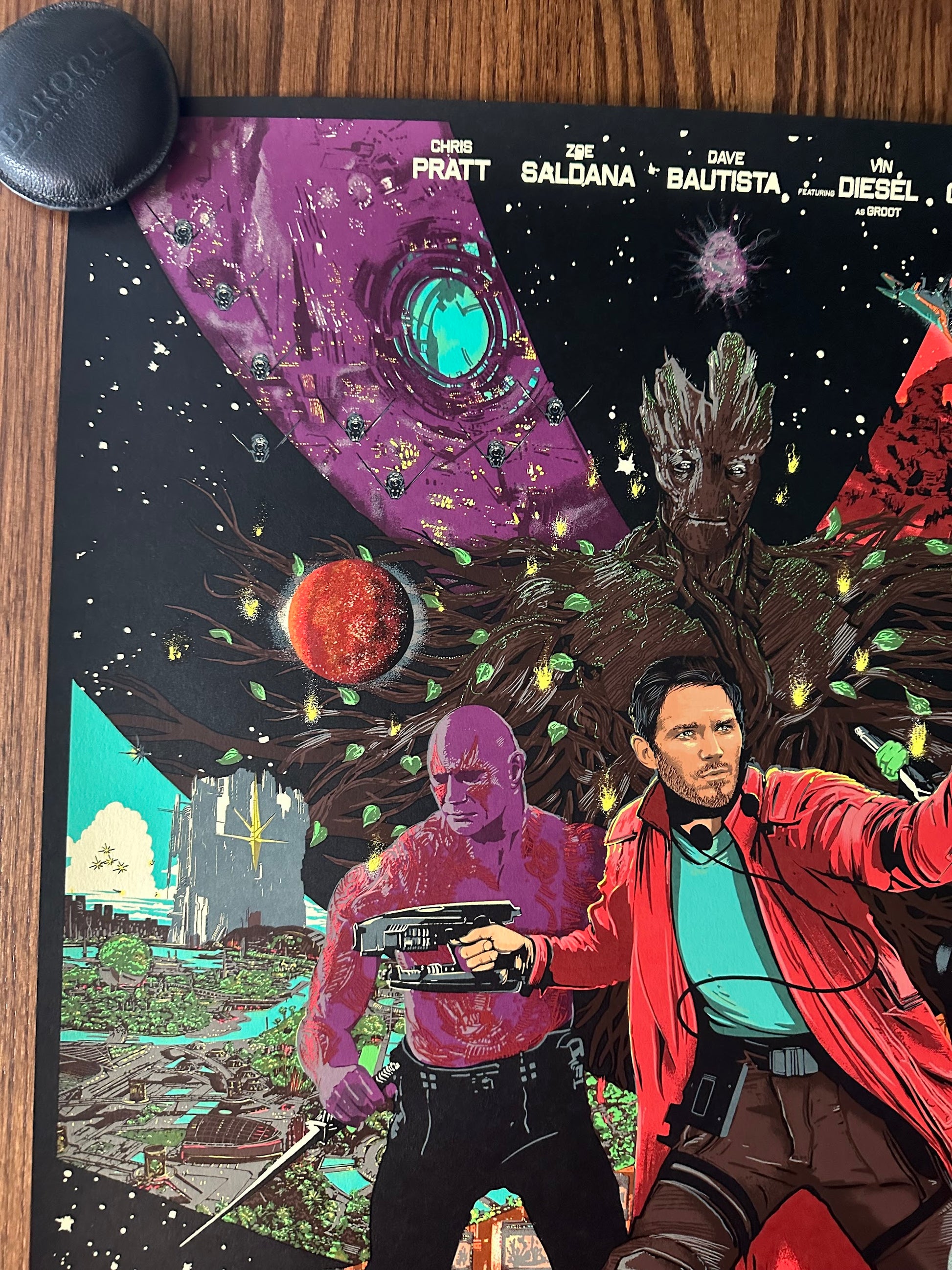 Raid71 – Guardians of the Galaxy, 24 x 36 in, poster, image 2