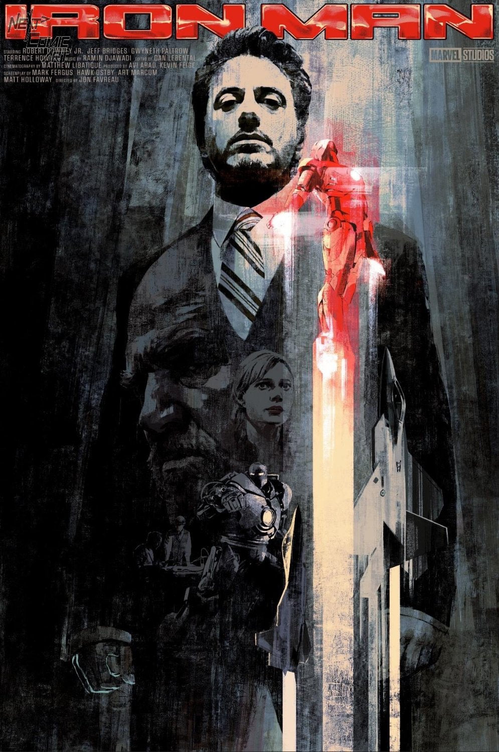 Hans Woody – Iron Man, 24 x 36 in, poster, image 8