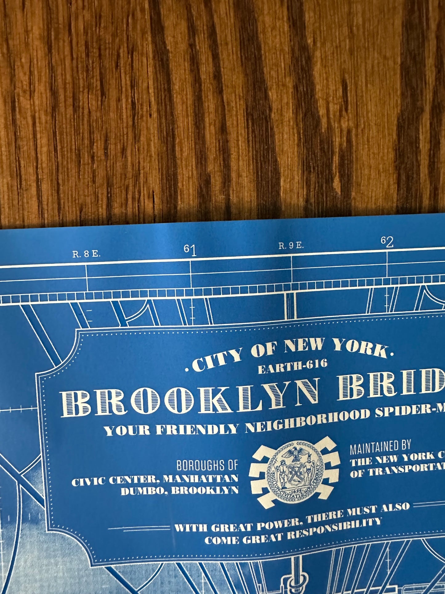 Anthony Petrie - Spider-Man Brooklyn Bridge 24x36 movie poster - detail image 6