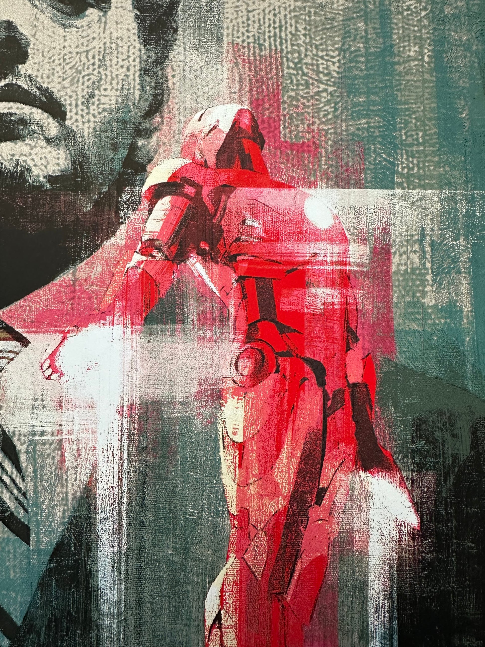 Hans Woody – Iron Man, 24 x 36 in, poster, image 2