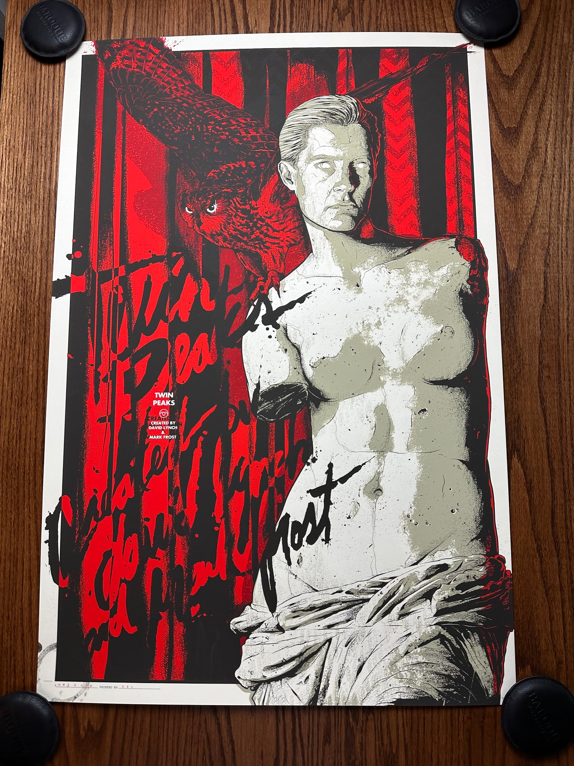 Matt Ryan Tobin – Twin Peaks, 24 x 36 in, poster