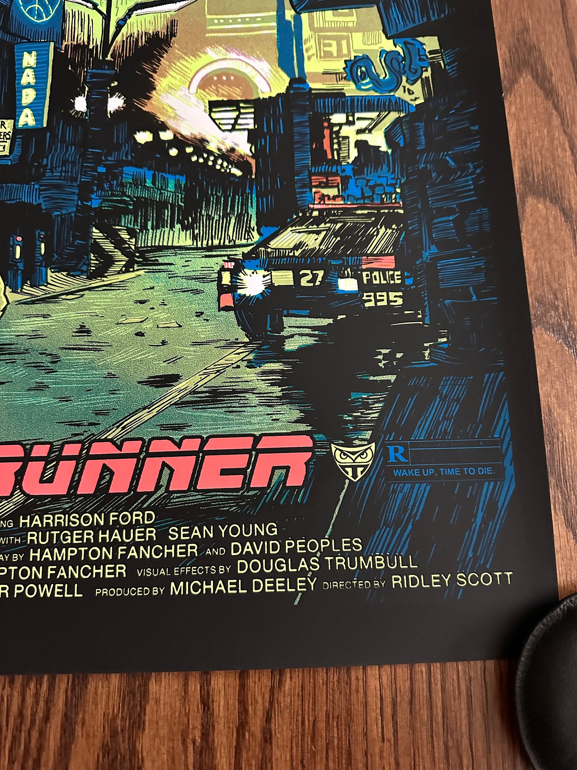 Tim Doyle – Blade Runner Credits Variant, 18 x 24 in, art print, image 5