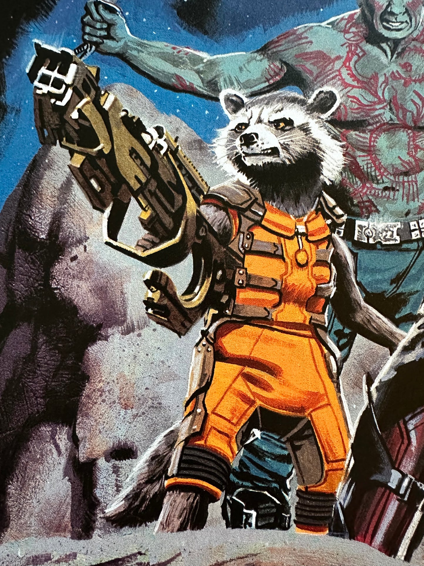 Paul Mann – Guardians of the Galaxy Black, 24 x 36 in, poster, image 7