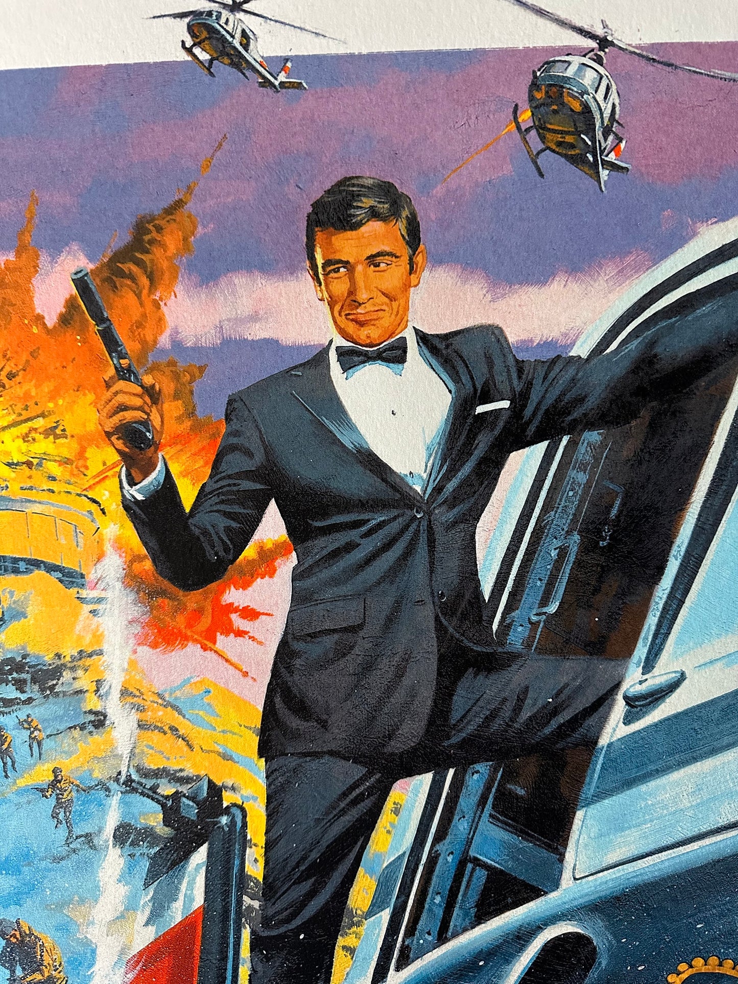 Paul Mann - On Her Majesty's Secret Service 24x36 movie poster - detail image 2
