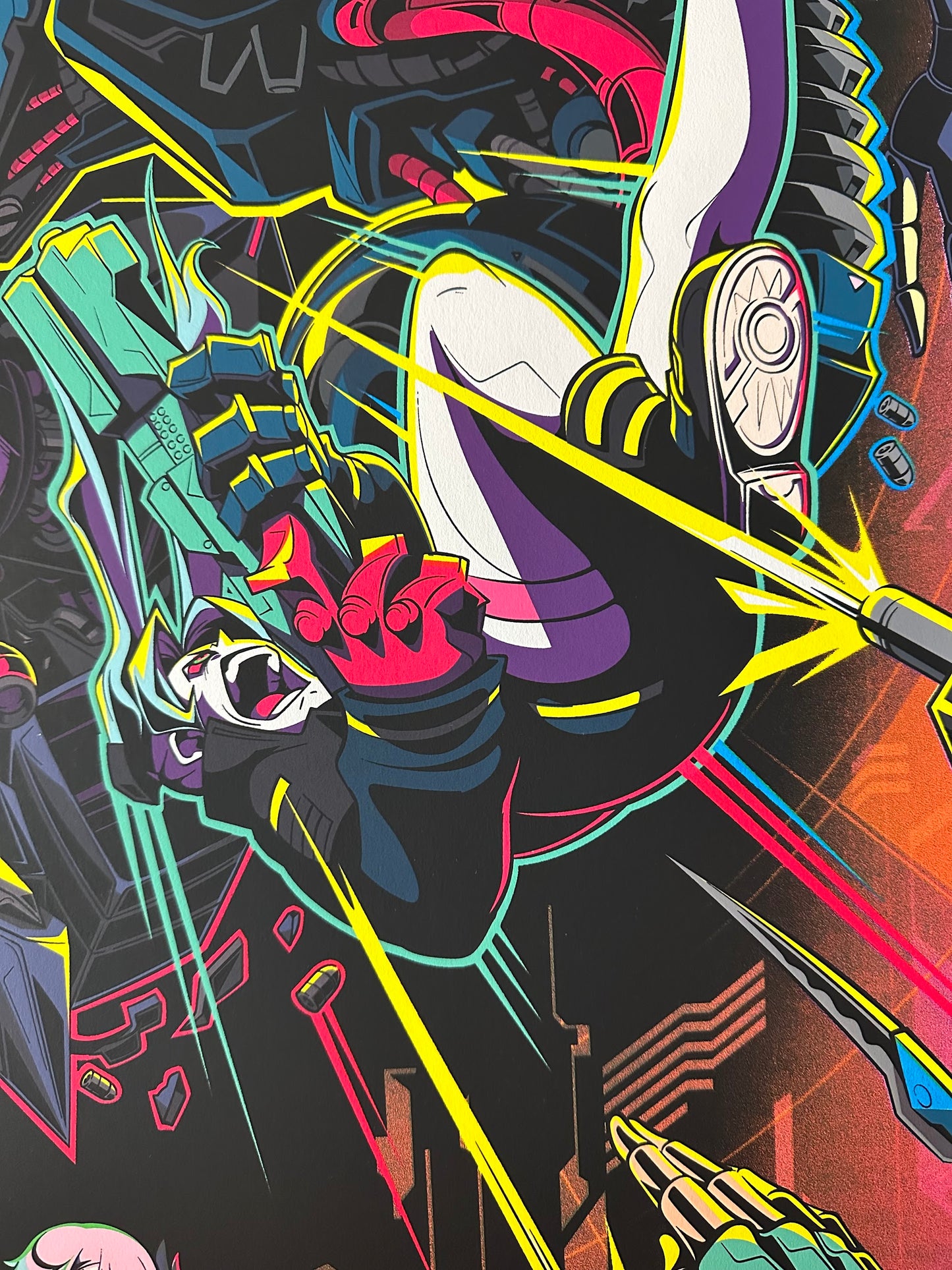 Man-Tsun Tsang - Cyberpunk Edgerunners 24x36 movie poster - detail image 4