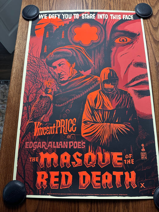 Francesco Francavilla – Masque of the Red Death, 24 x 36 in, poster