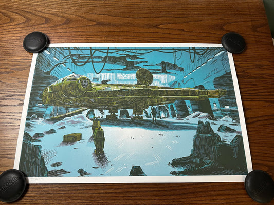 Tim Doyle – Star Wars Millennium Falcon, 30 x 20 in, art print