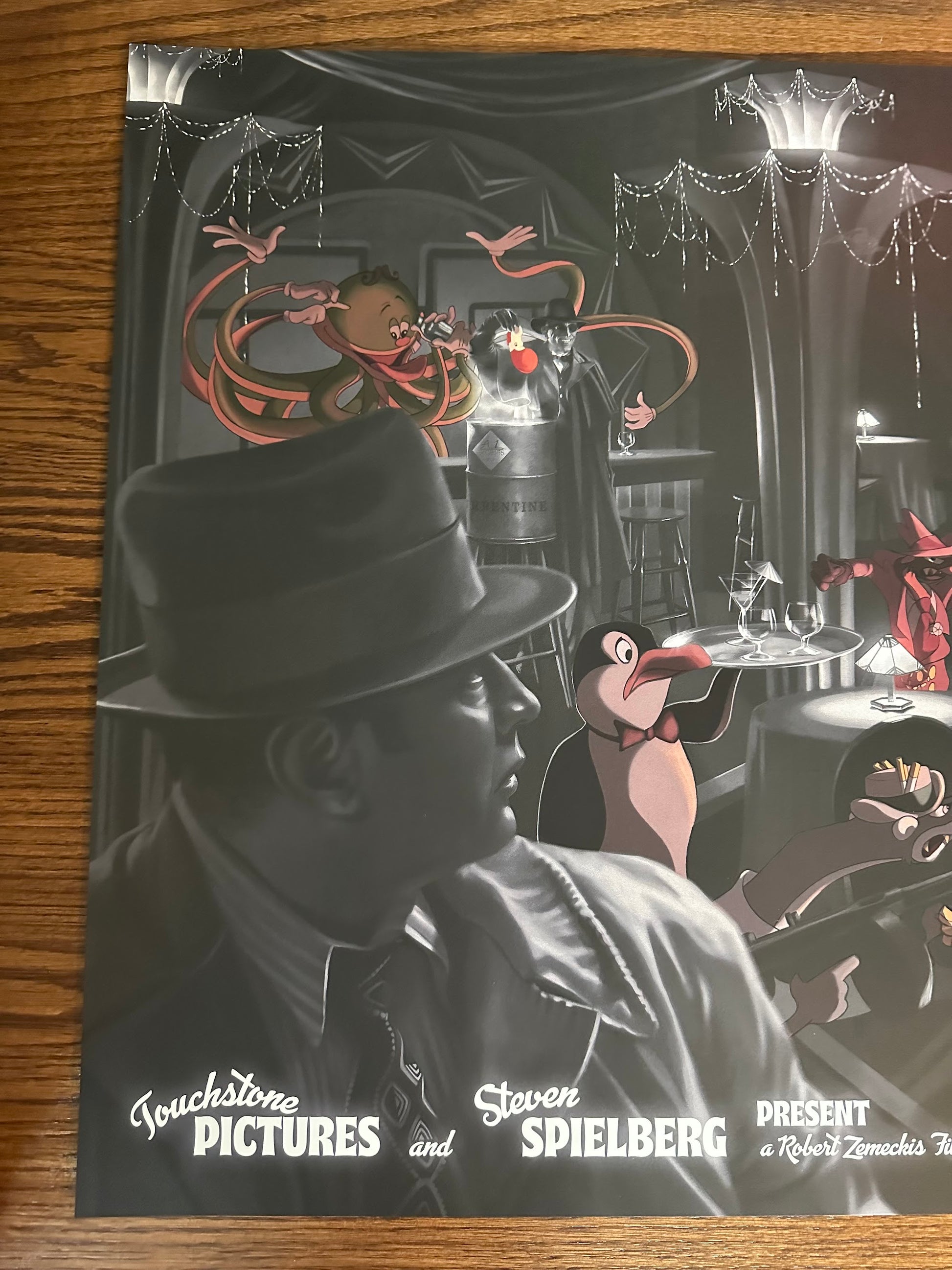 Ann Bembi – Who Framed Roger Rabbit Variant, 36 x 24 in, poster, image 2