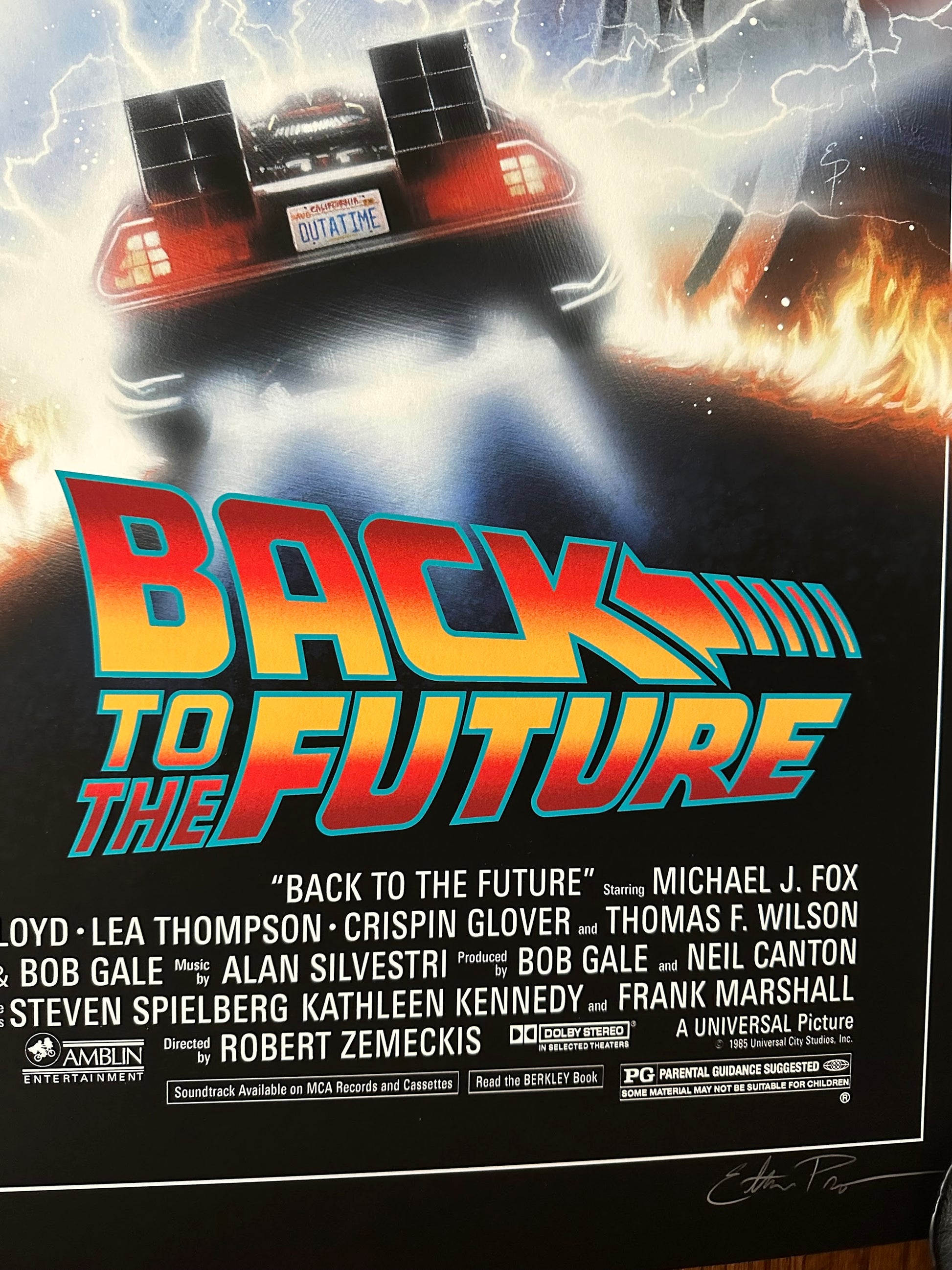 Ethan Pro – Back to the Future, 24 x 36 in, poster, image 5