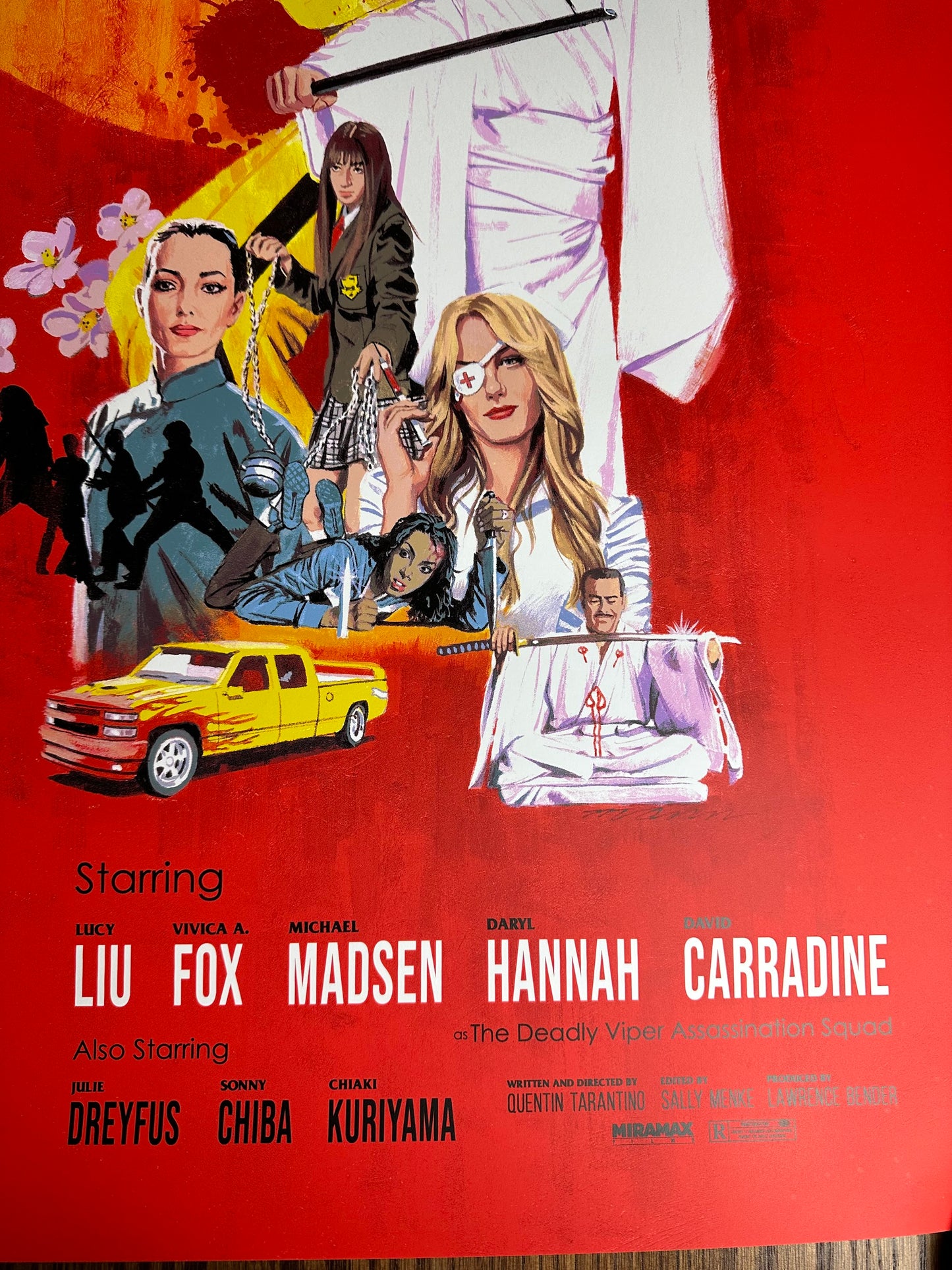 Paul Mann – Kill Bill Vol 1, 24 x 36 in, poster, image 4