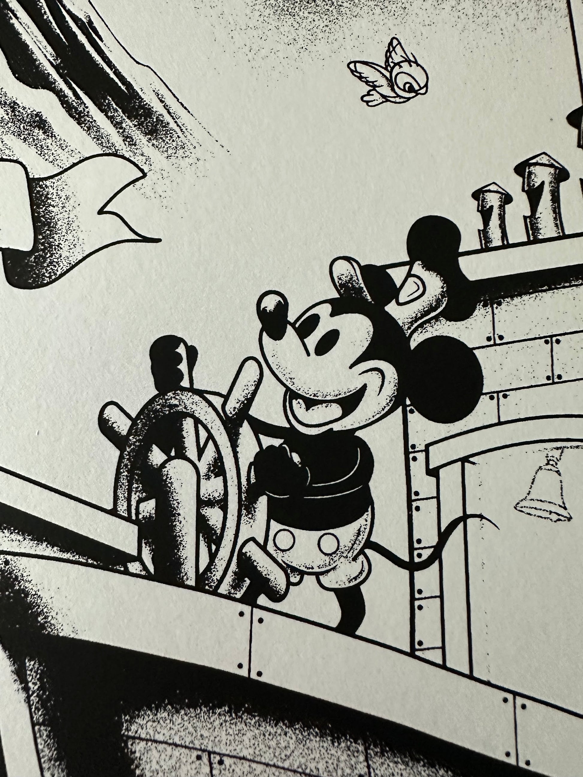 Sam Mayle – Disney Mickey Mouse Steamboat Willie, 18 x 24 in, art print, image 7