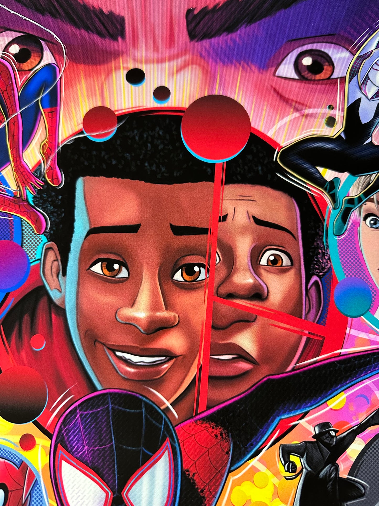 Sam Gilbey – Spider-Man Into the Spider-Verse, 16 x 24 in, art print, image 2