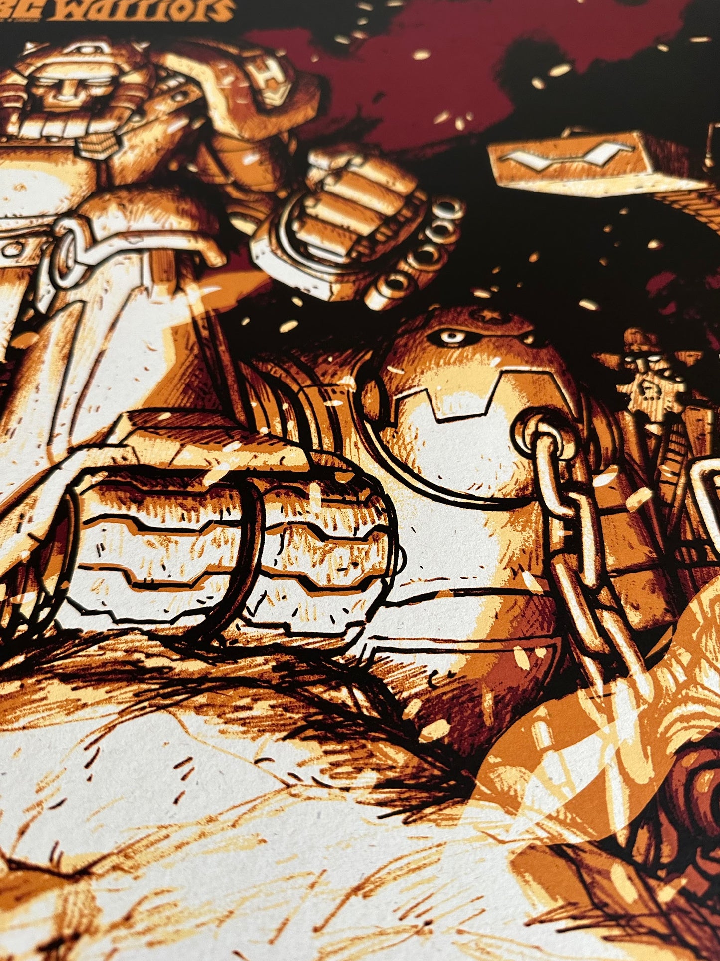 Nick Derington – ABC Warriors, 50 x 70 cm in, art print, image 6