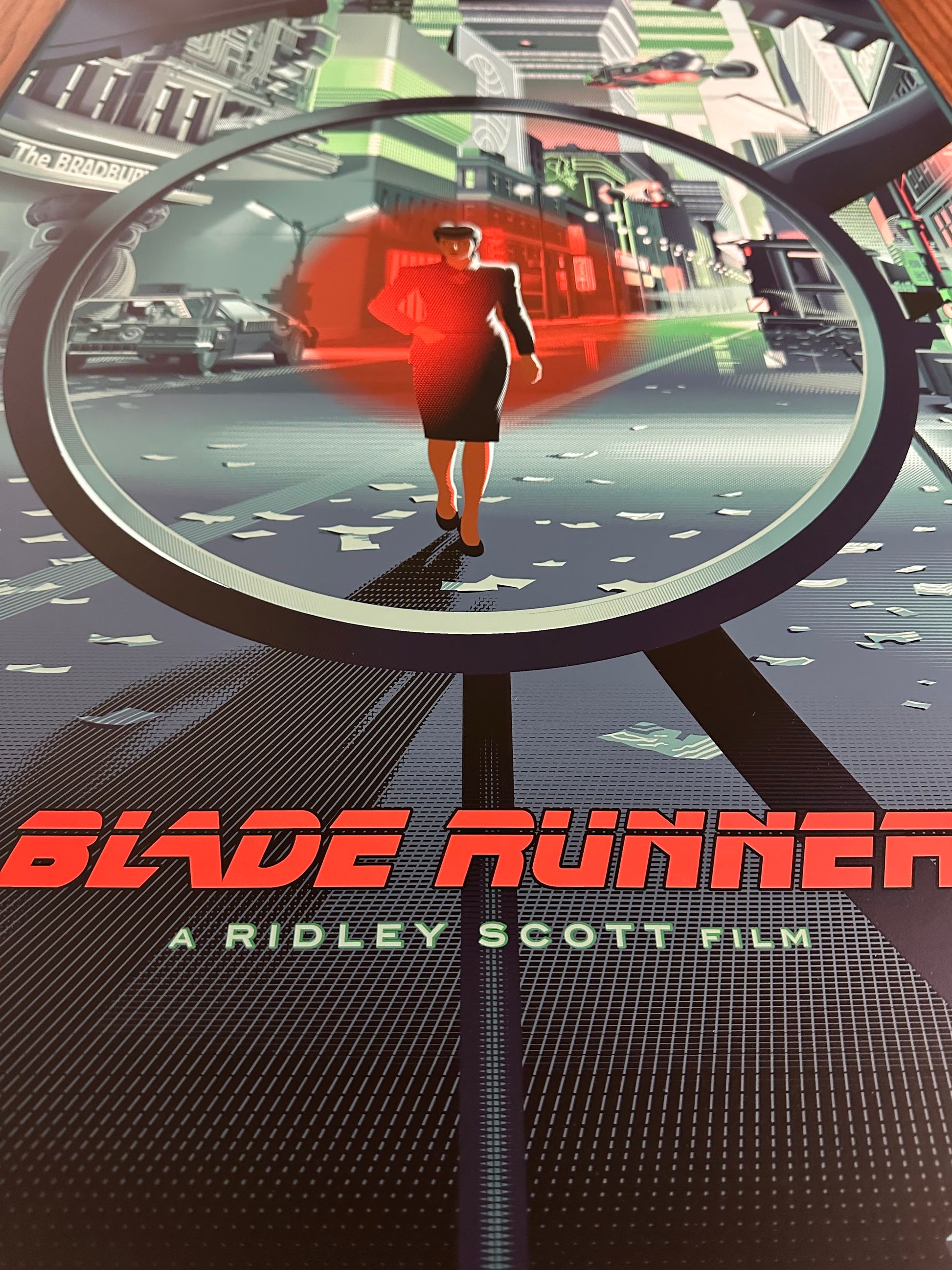 Laurent Durieux – Blade Runner No Expectation Boulevard, 24 x 36 in, poster, image 7