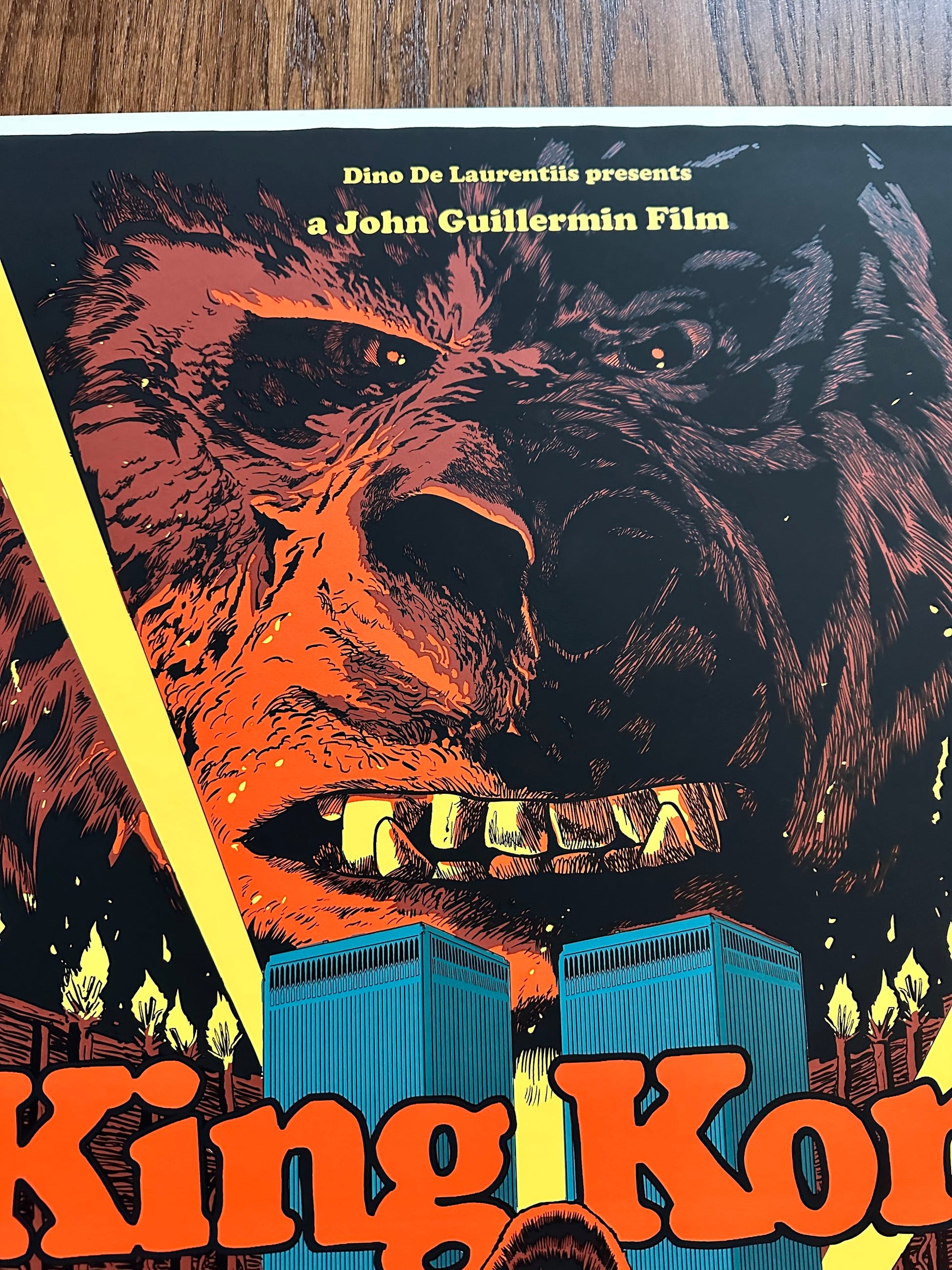 Francesco Francavilla – King Kong, 24 x 36 in, poster, image 7