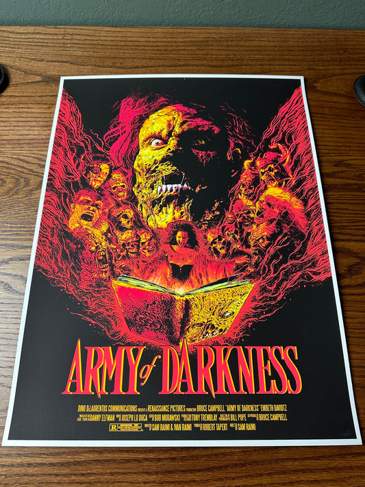 Mark Richards – Army of Darkness, 18 x 24 in, art print