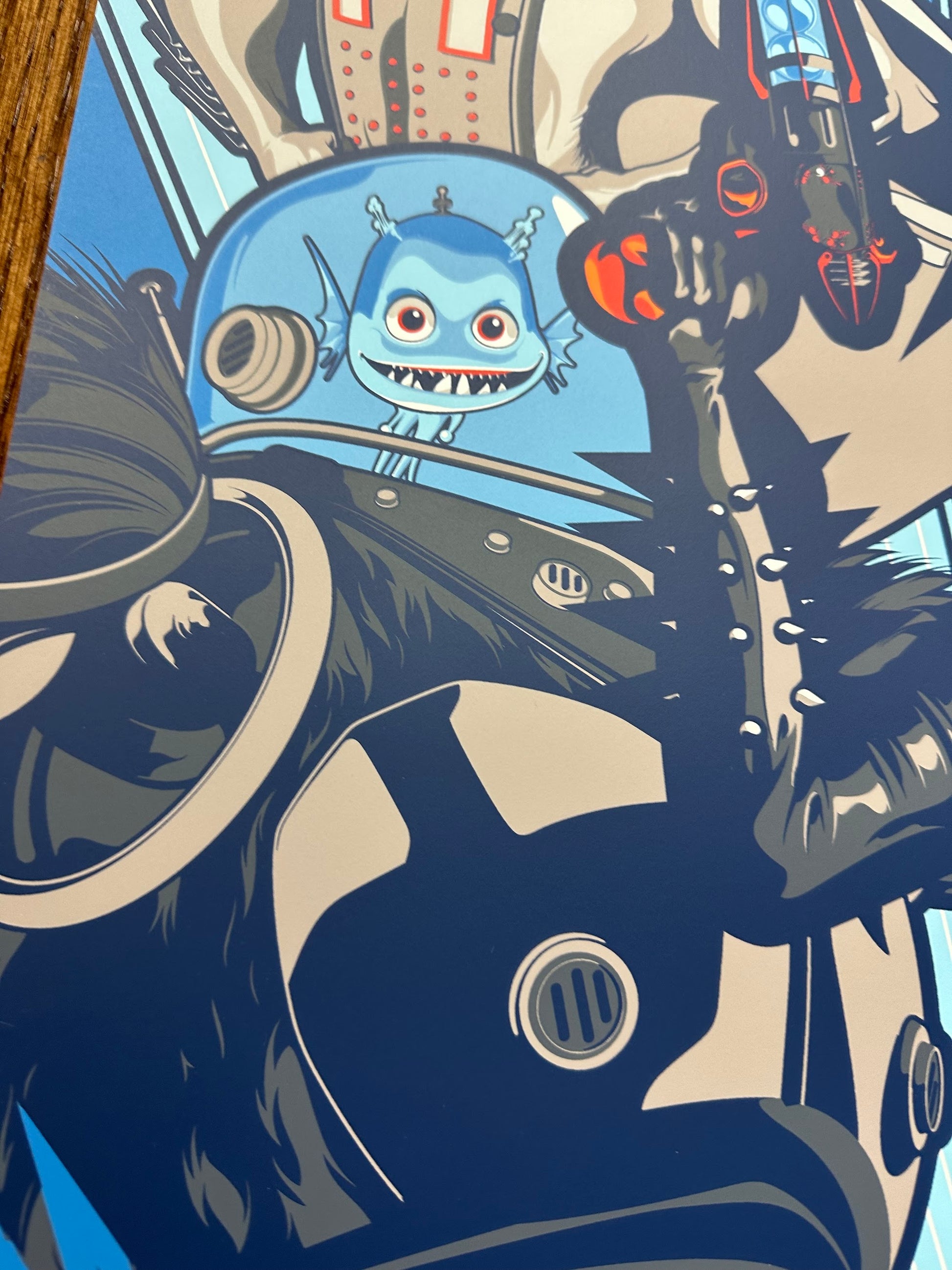 Salvador Anguiano – Megamind, 24 x 36 in, poster, image 3