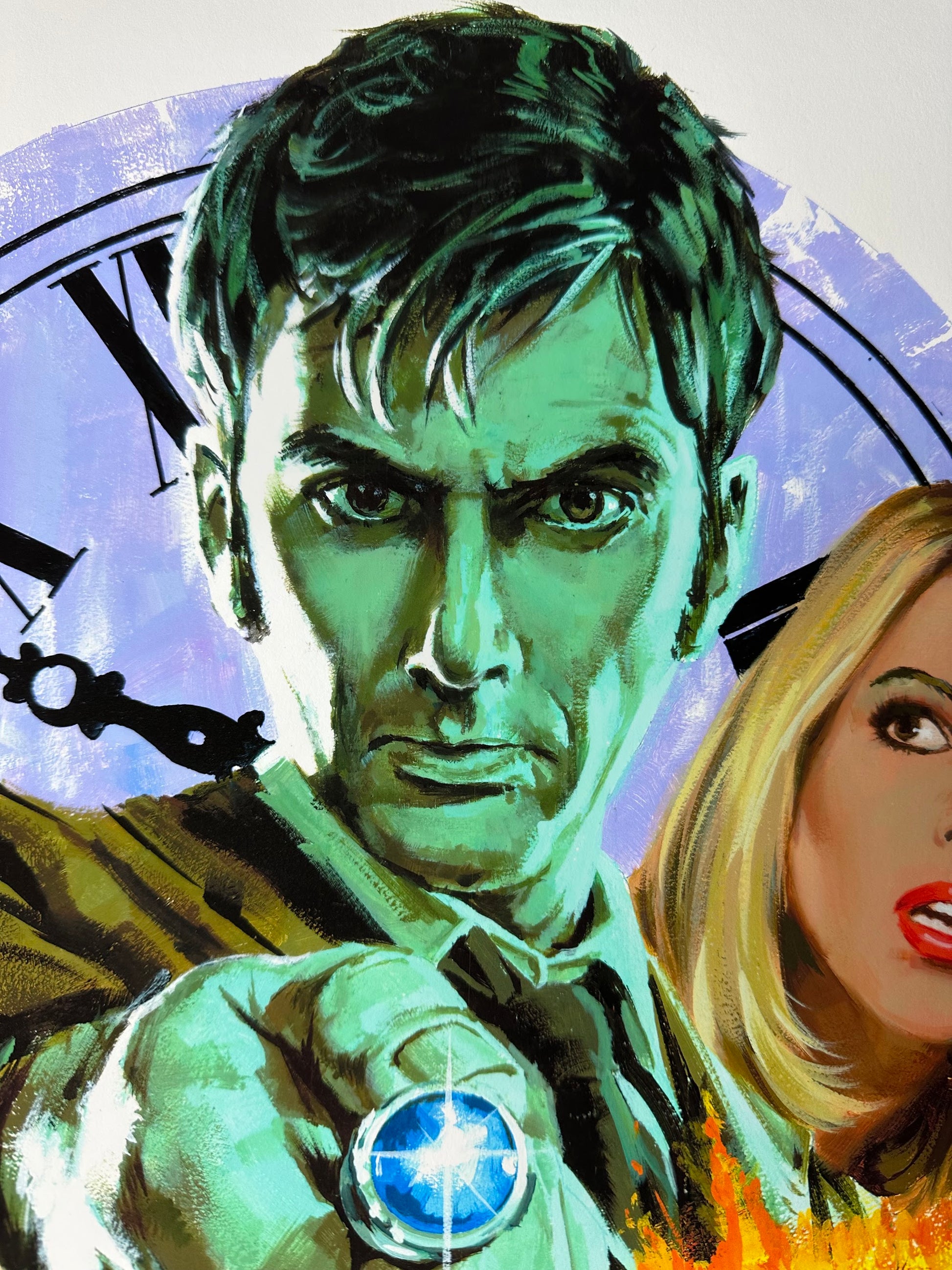 Paul Mann – Doctor Who Variant, 36 x 24 in, poster, image 3