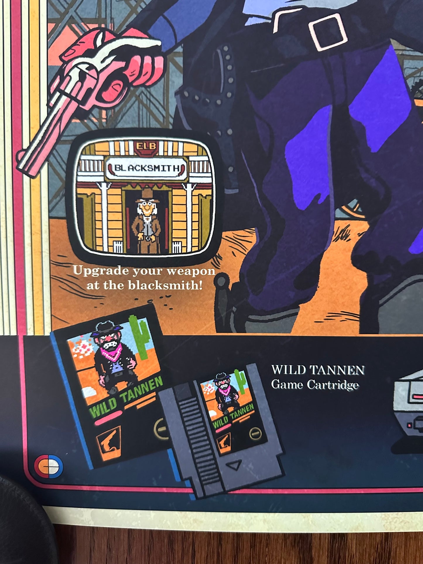 Glen Brogan – BTTF 3 Wild Tannen, 16 x 20 in, art print, image 4