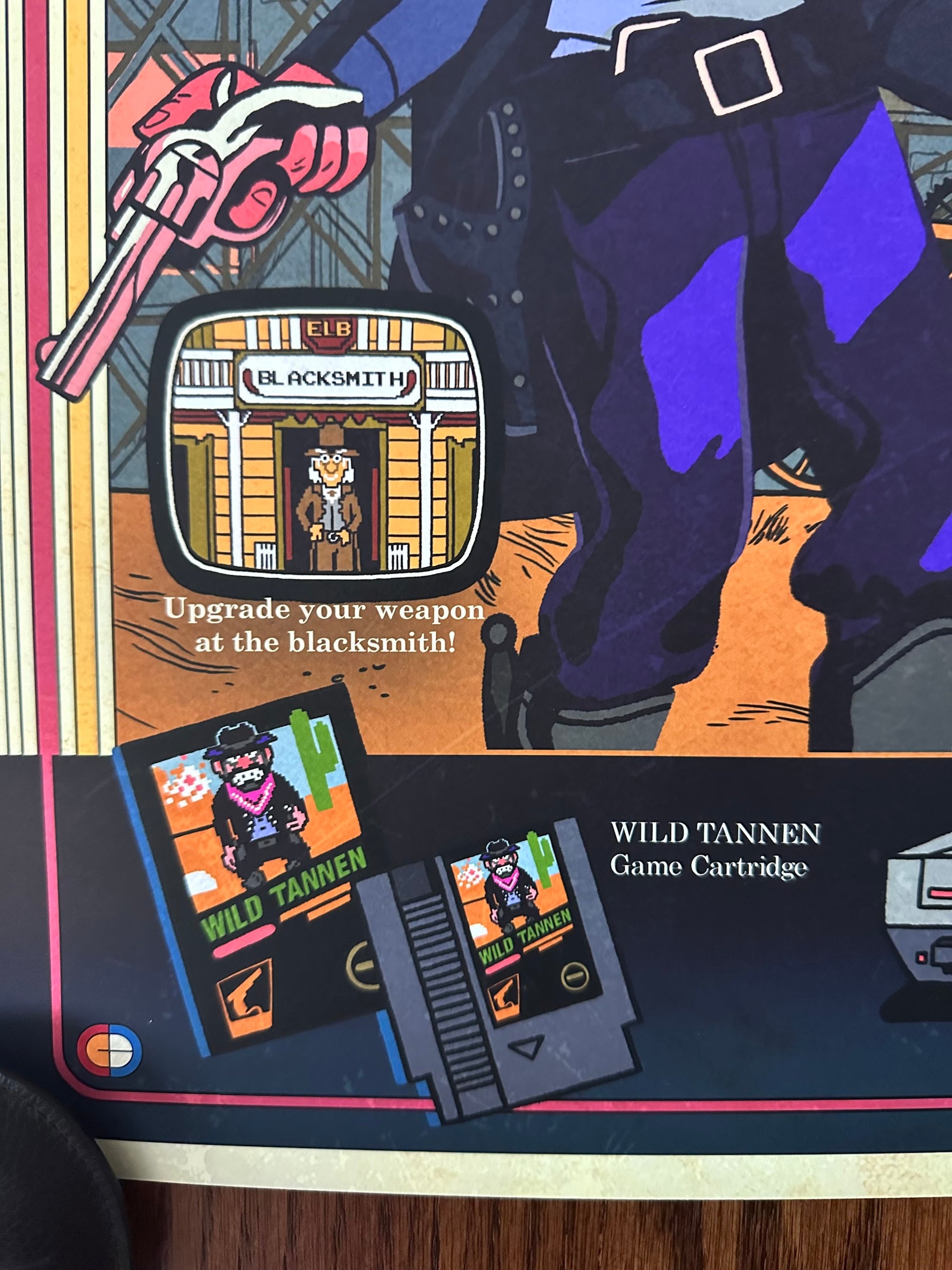 Glen Brogan – BTTF 3 Wild Tannen, 16 x 20 in, art print, image 4
