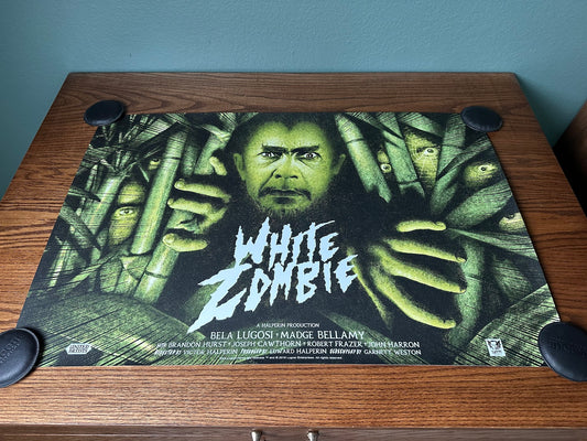 Elvisdead – White Zombie, 36 x 24 in, poster