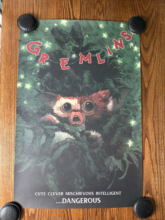 Hans Woody – Gremlins, 24 x 36 in, poster
