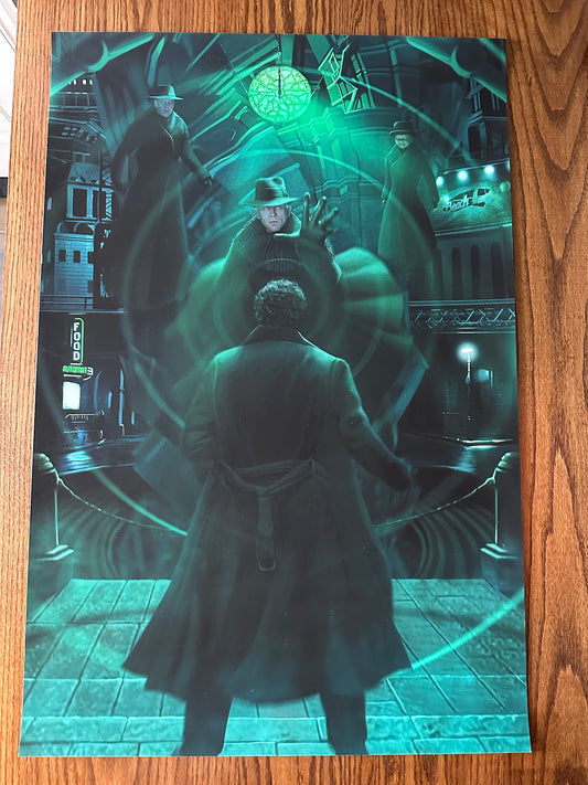 Ann Bembi – Dark City Art Variant, 24 x 36 in, poster