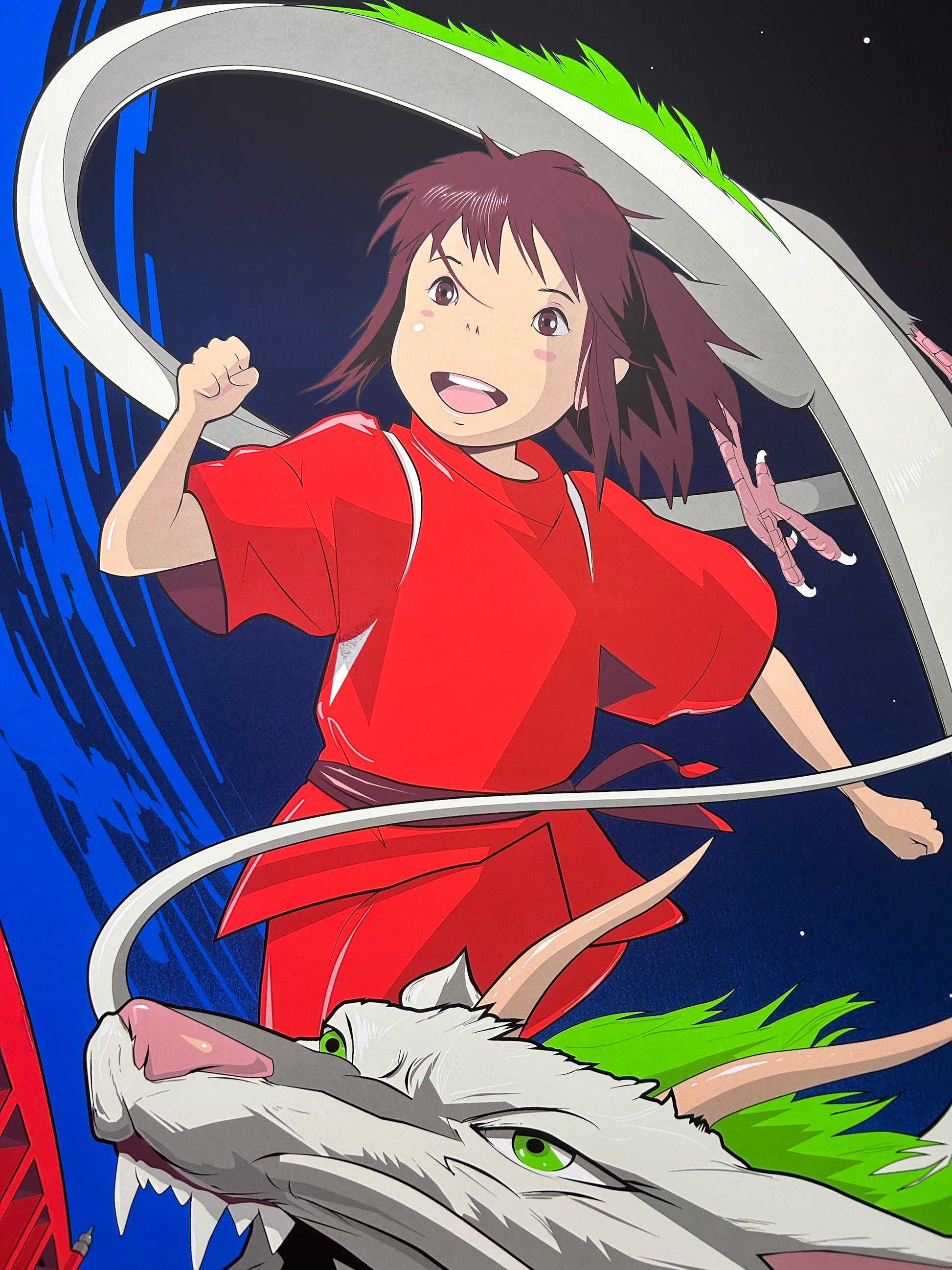 Craig Drake – Spirited Away, 24 x 36 in, poster, image 2